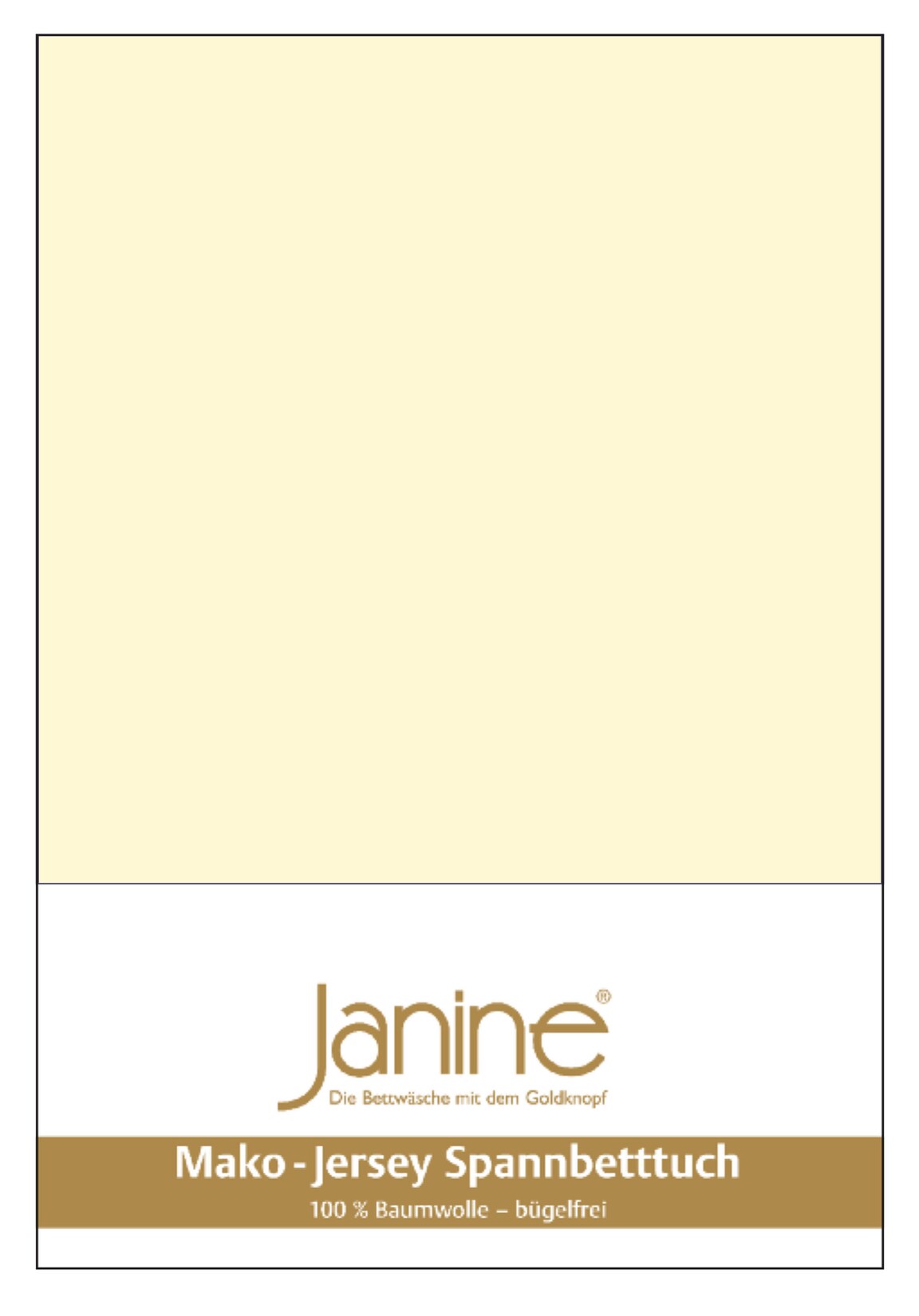 Janine Spannbetttuch Mako Feinjersey