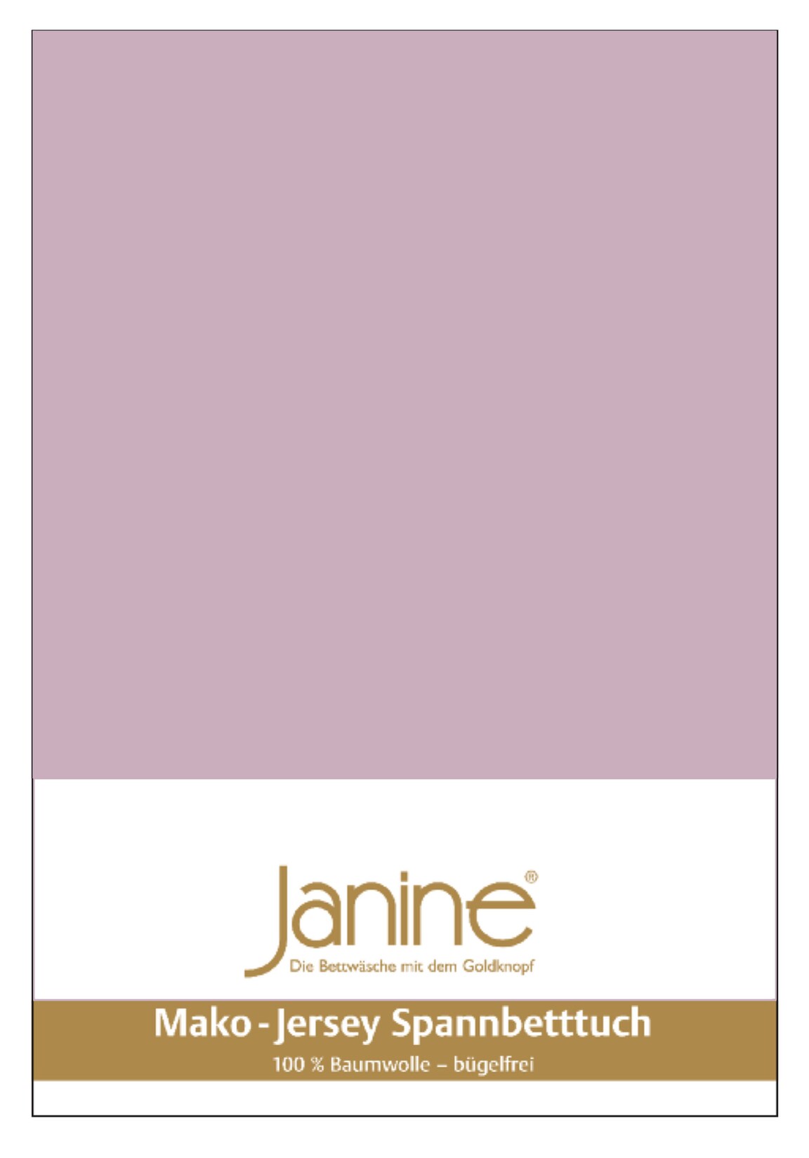 Janine Spannbetttuch Mako Feinjersey