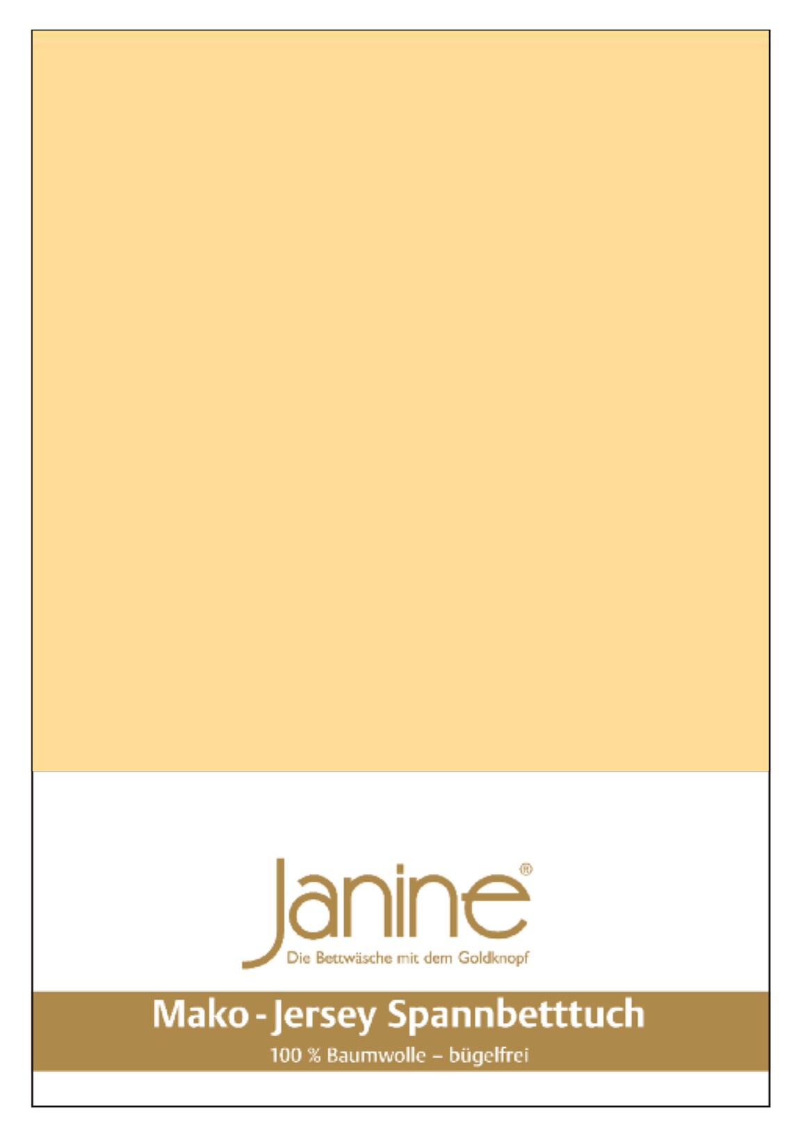 Janine Spannbetttuch Mako Feinjersey