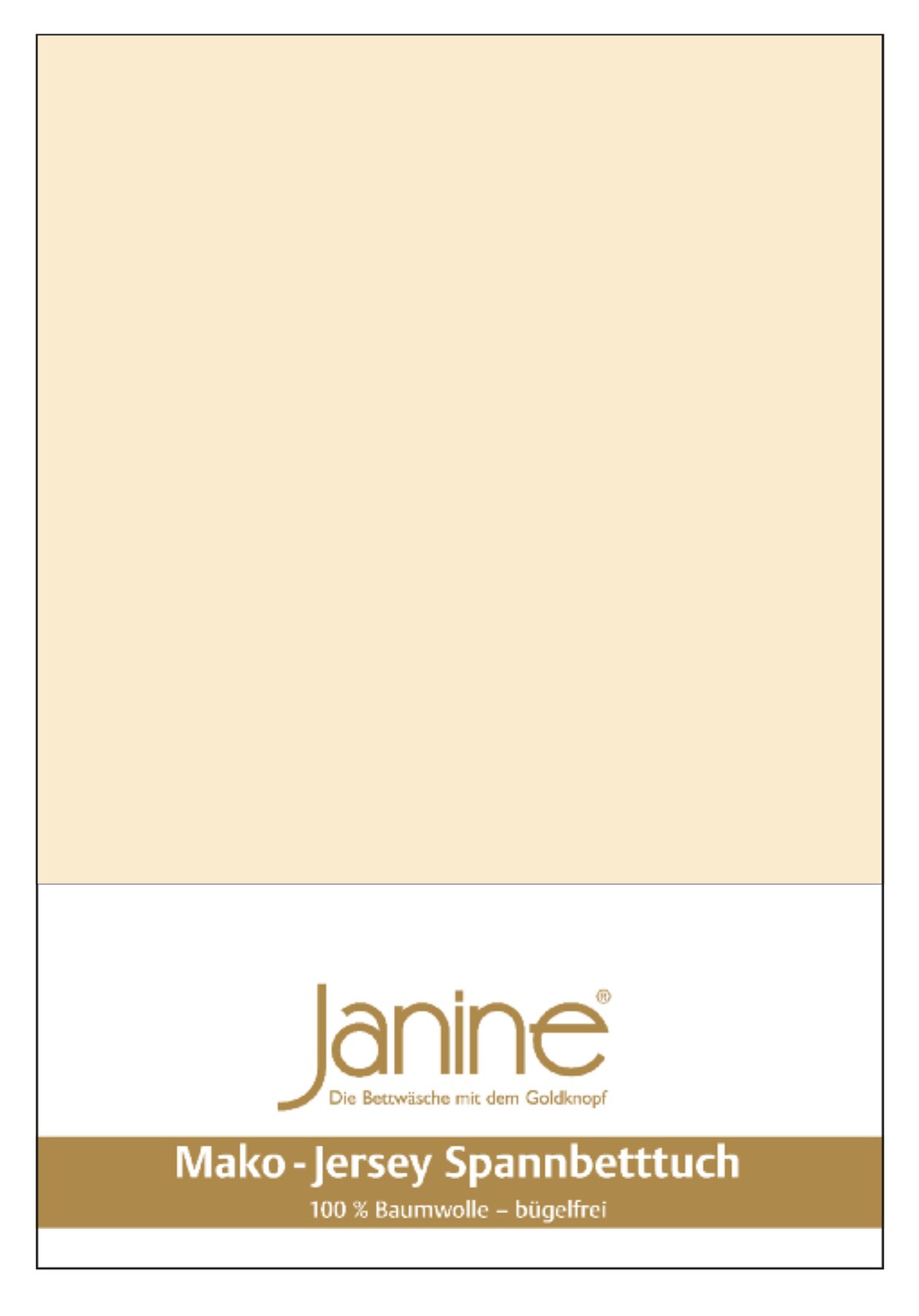 Janine Spannbetttuch Mako Feinjersey