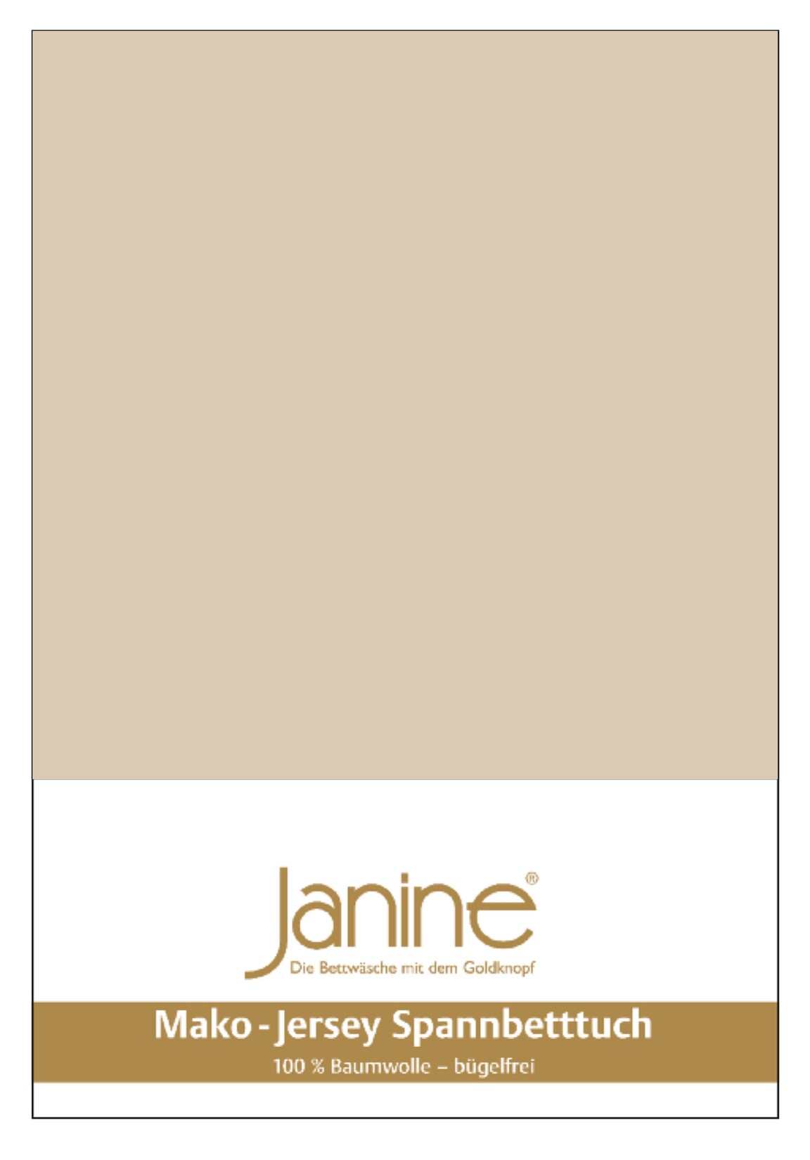 Janine Spannbetttuch Mako Feinjersey
