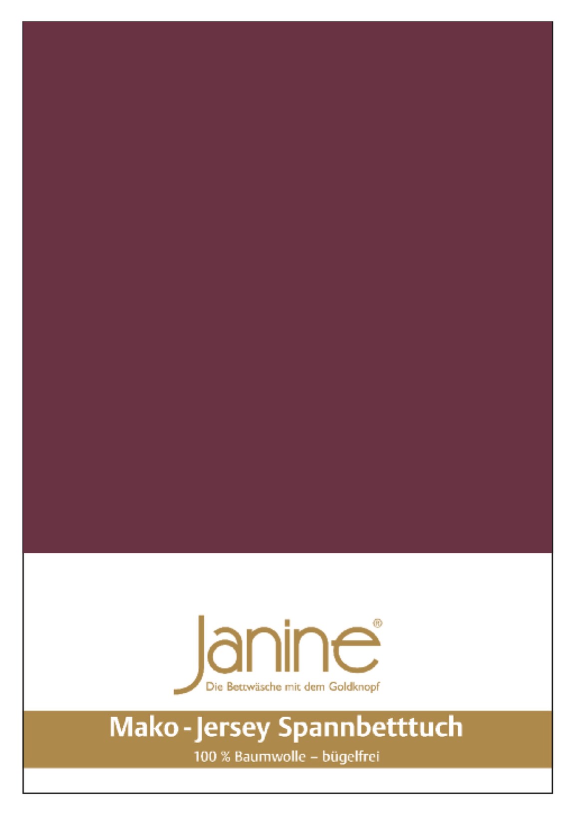 Janine Spannbetttuch Mako Feinjersey