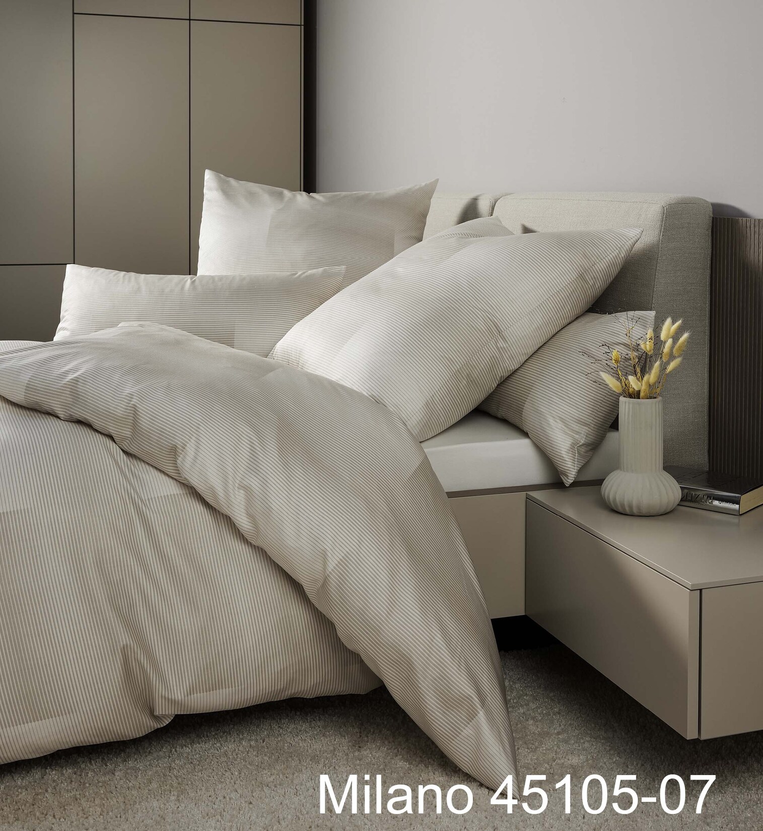 Janine Baumwoll Bettwäsche Milano