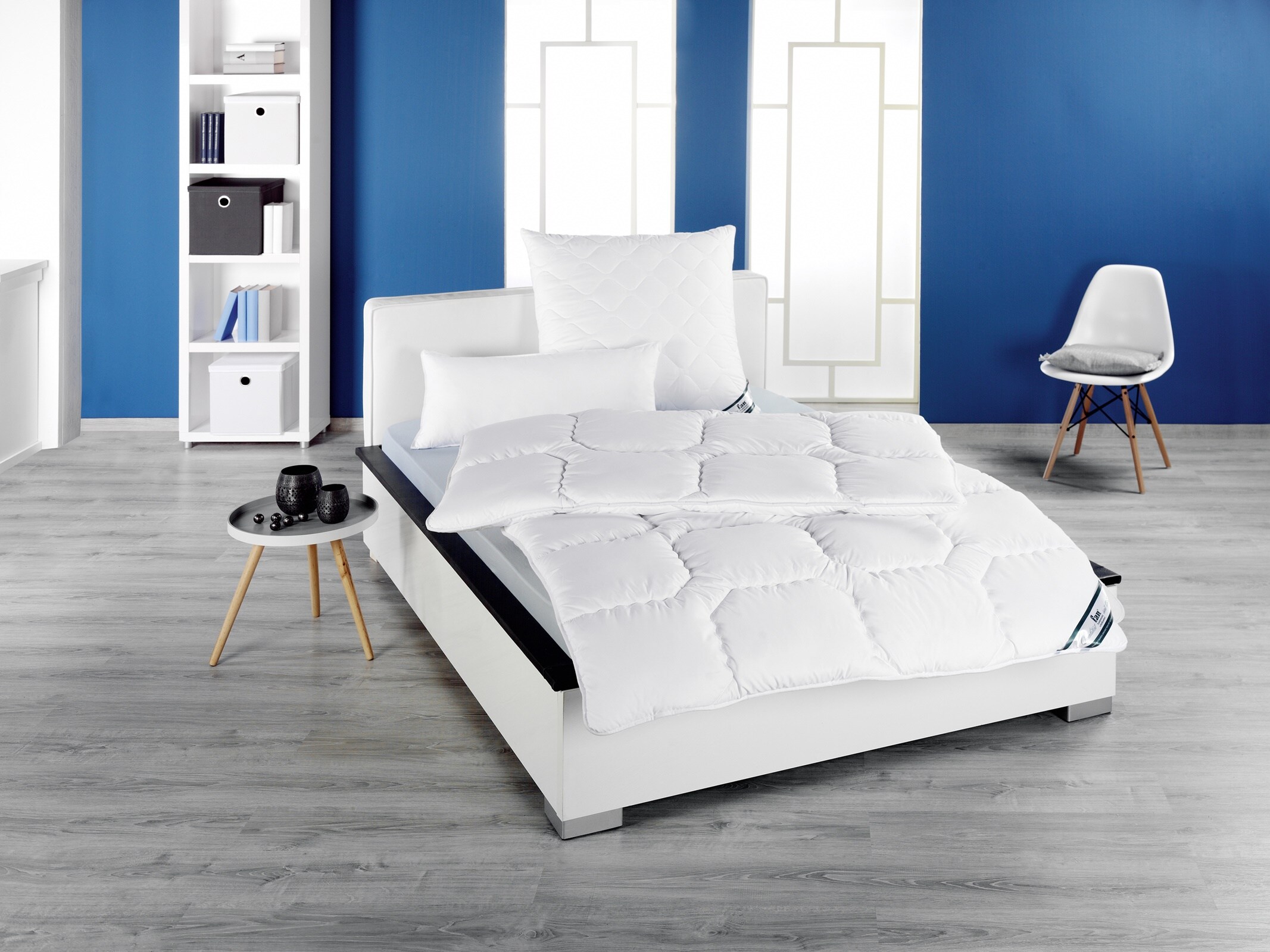 f.a.n. Frankenstolz Bettdecke Kansas Vierjahreszeiten-Steppbett 135x200 cm - Bild 1