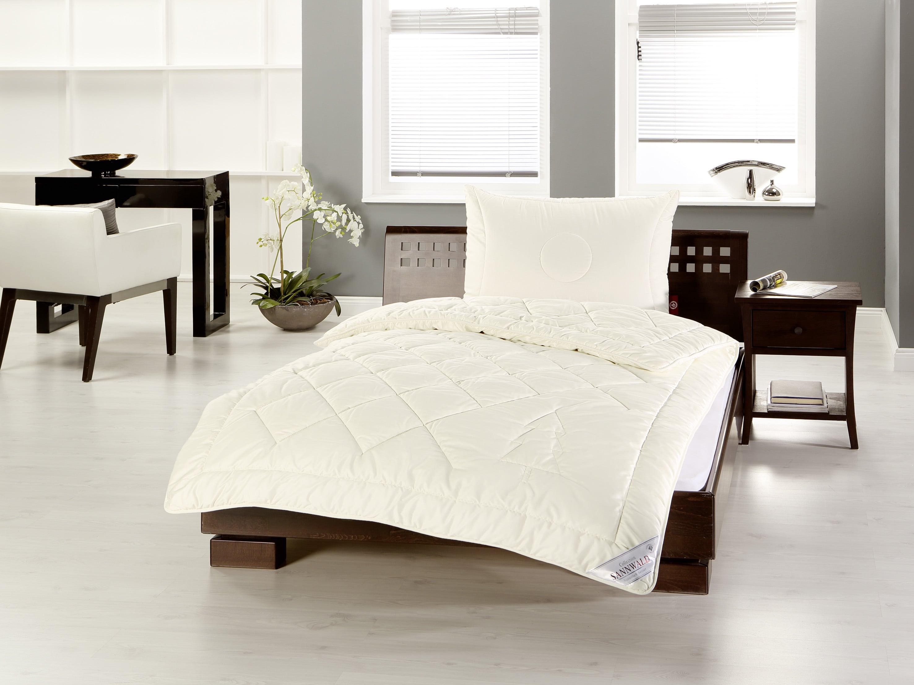 Sannwald Leicht-Steppbett Alpentraum 155x220 cm - Bild 1
