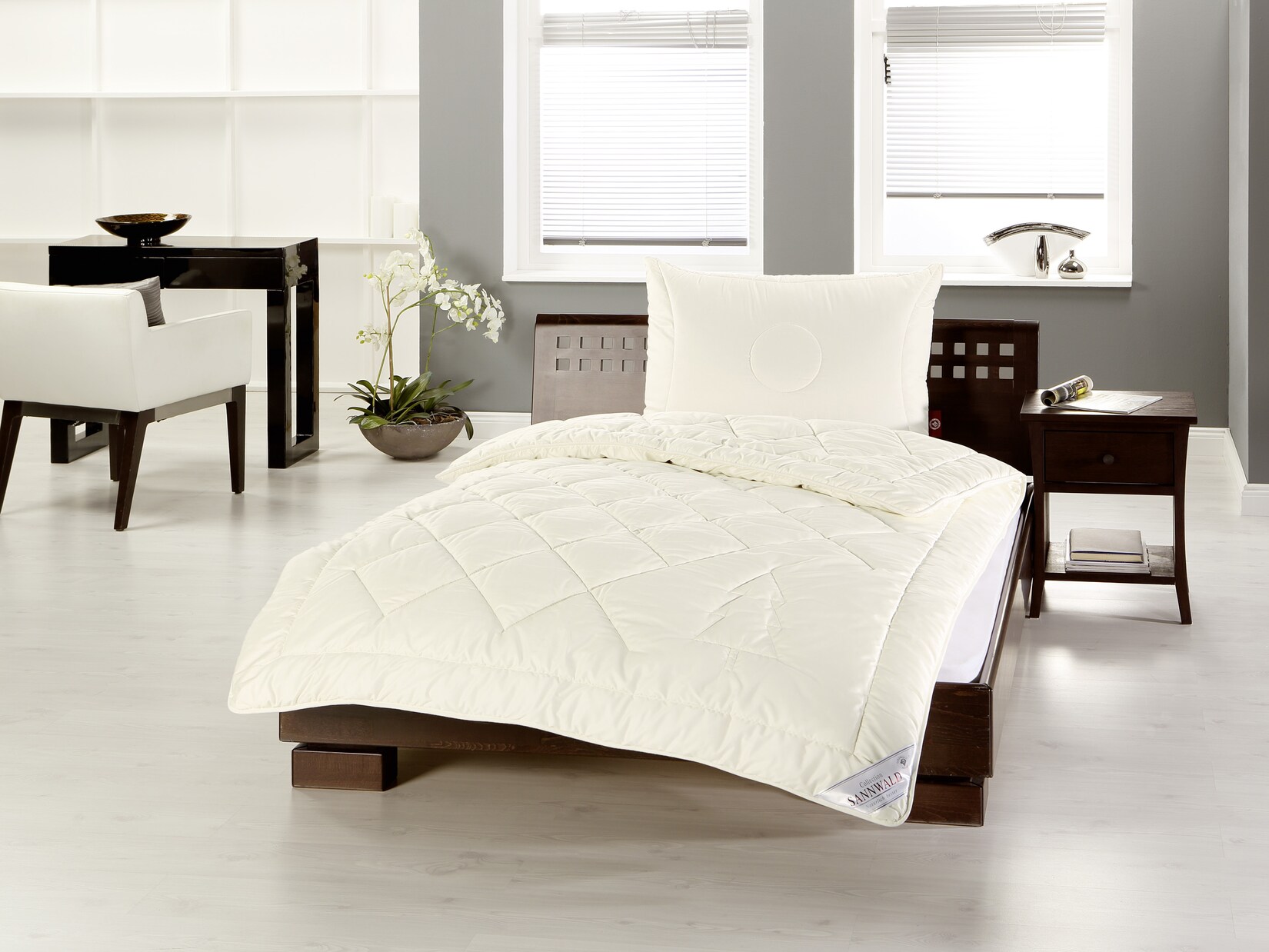 Sannwald Duo-Steppbett Alpentraum 155x220 cm