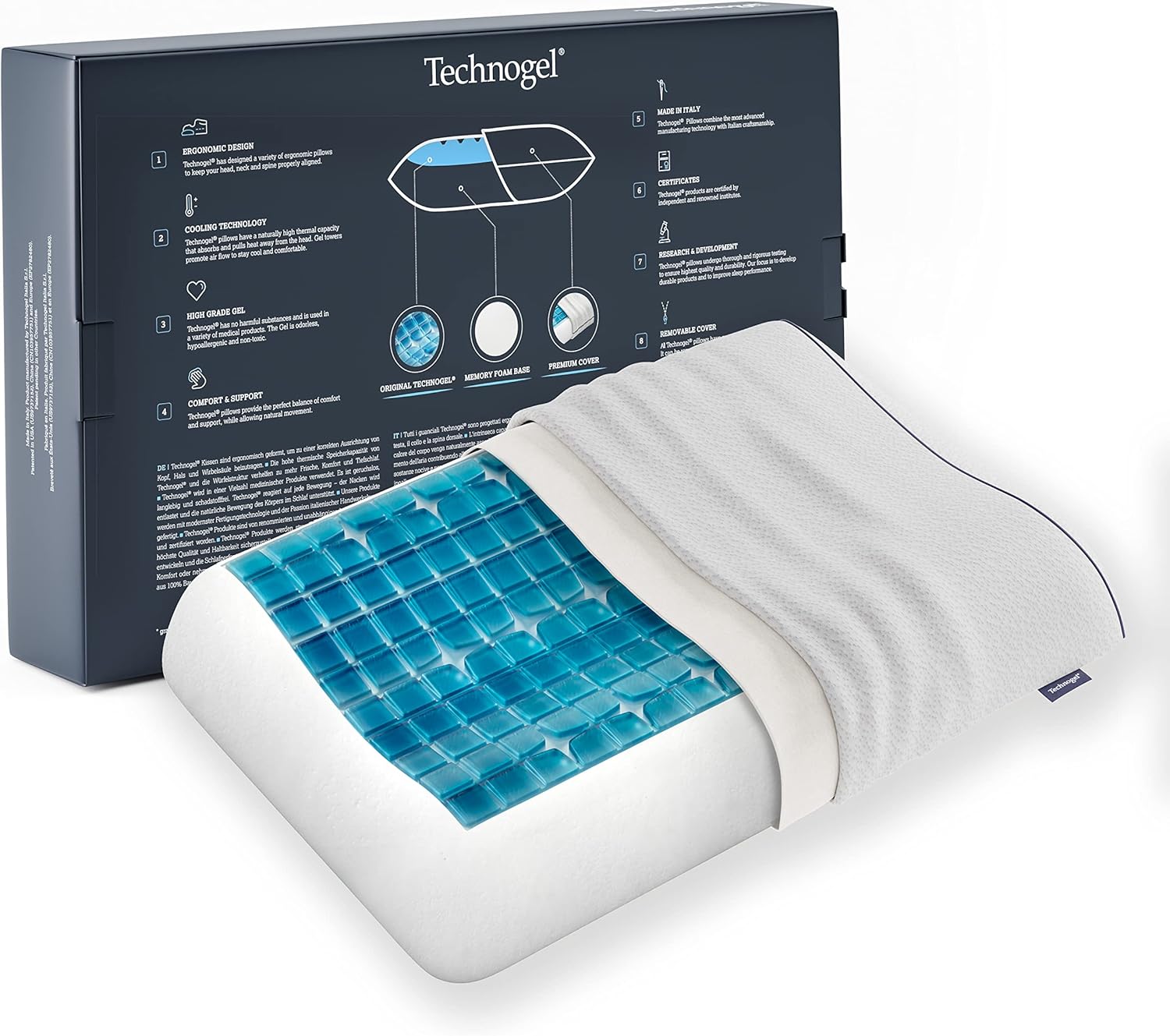 Technogel TECHNOGEL&reg; New Generation Original Anatomic Nackenst&uuml;tzkissen - Bild 1