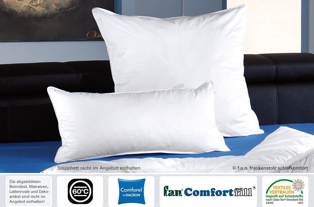 f.a.n. Frankenstolz Kissen "Texas-Comforel&reg;", glatt, 80/80 cm - Bild 1