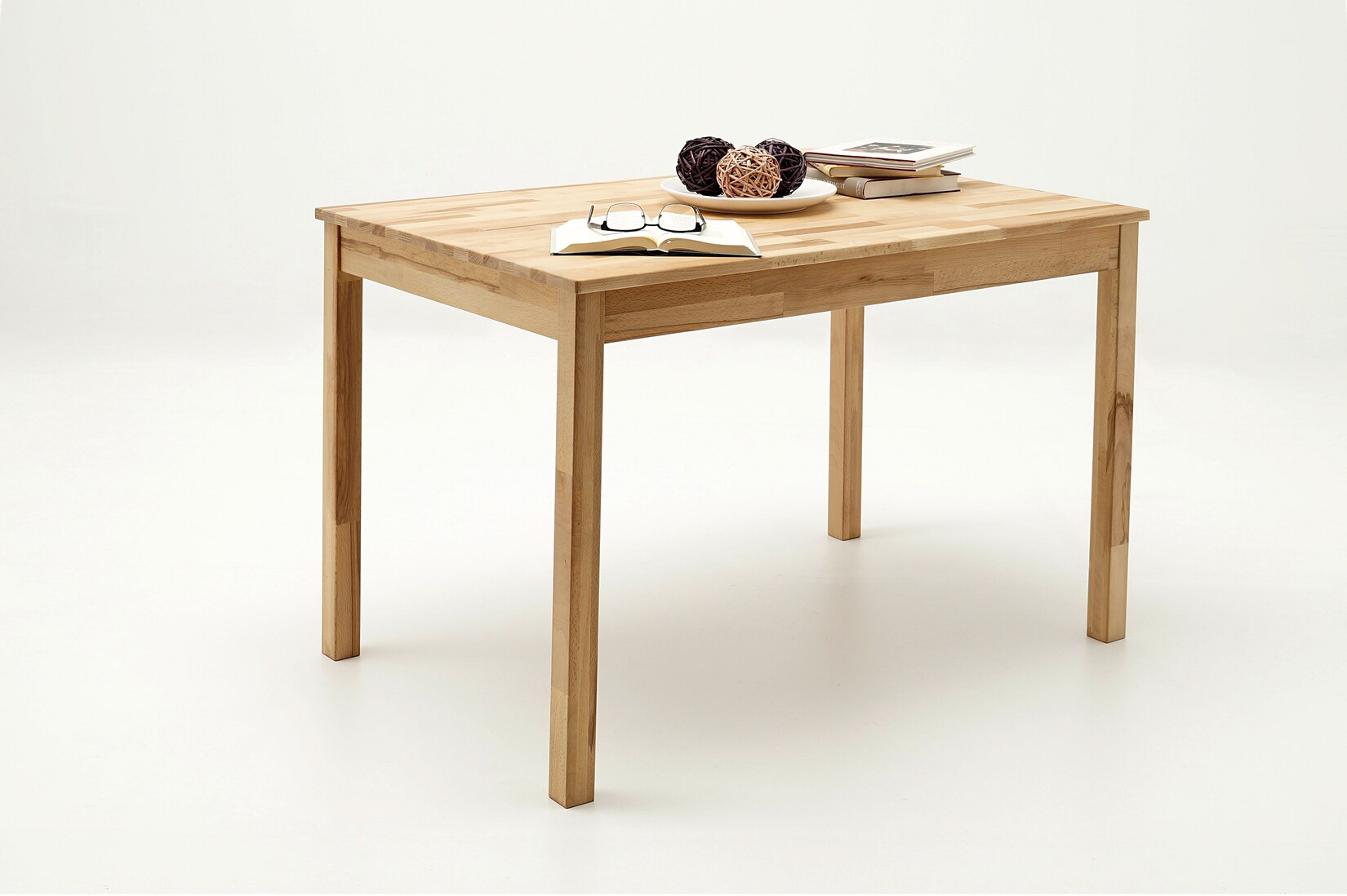 Vaja Möbel Massivholz Esszimmertisch Alfons 110 cm x 70 cm
