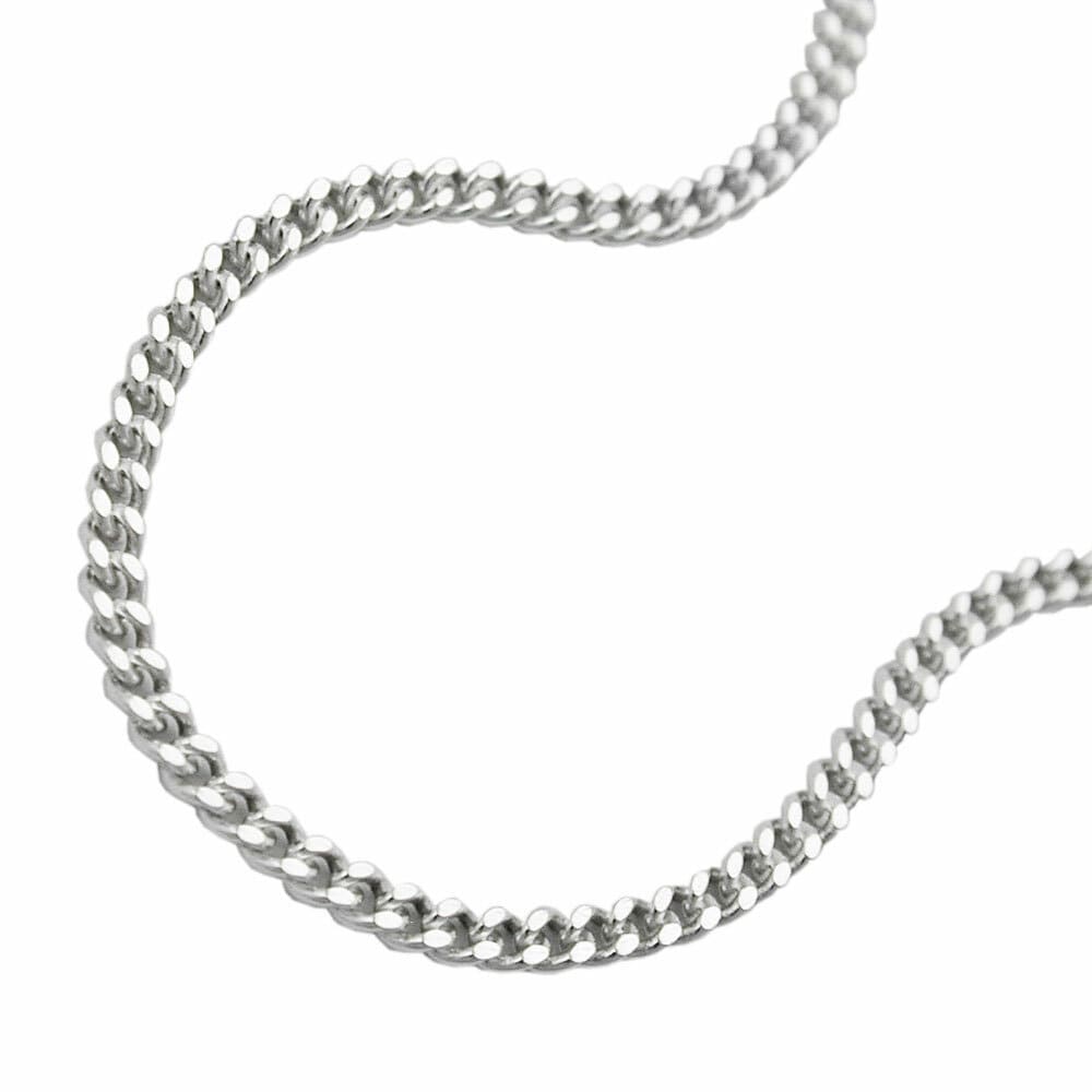 Gallay Kette 1,7mm Flachpanzerkette 2x diamantiert Silber 925 55cm - Bild 1