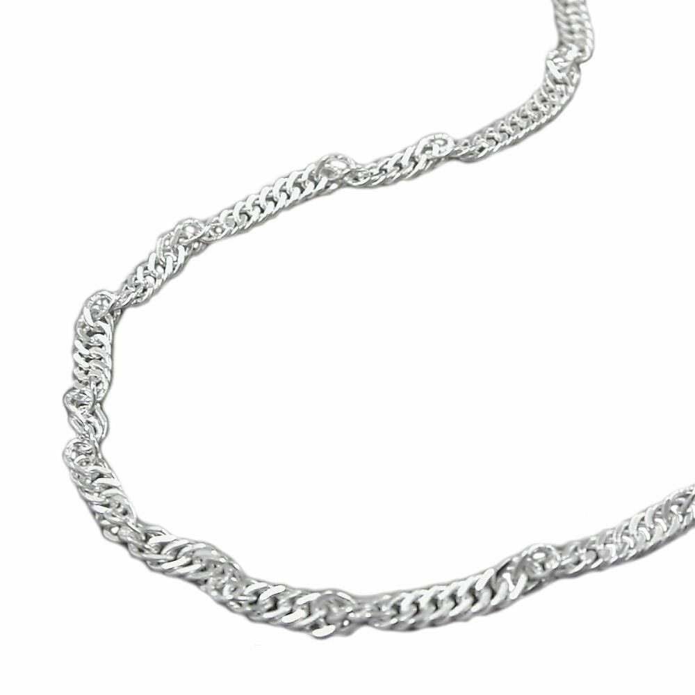 Gallay Armband 2mm Singapurkette Silber 925 19cm - Bild 1