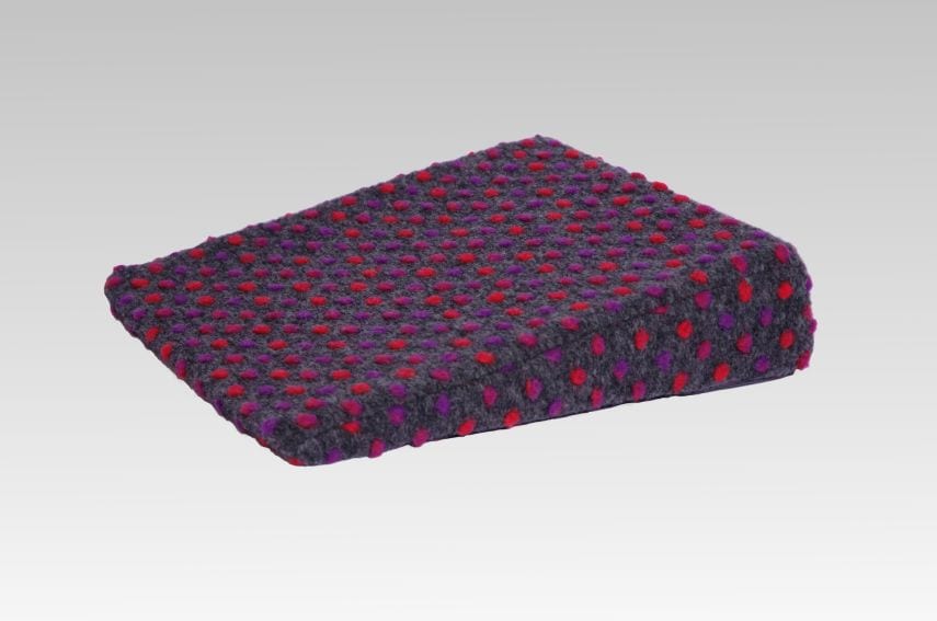 Linke Licardo Keilkissen Therapiekeil Wolle Noppen 40 x 40 x8/1 cm - Bild 1