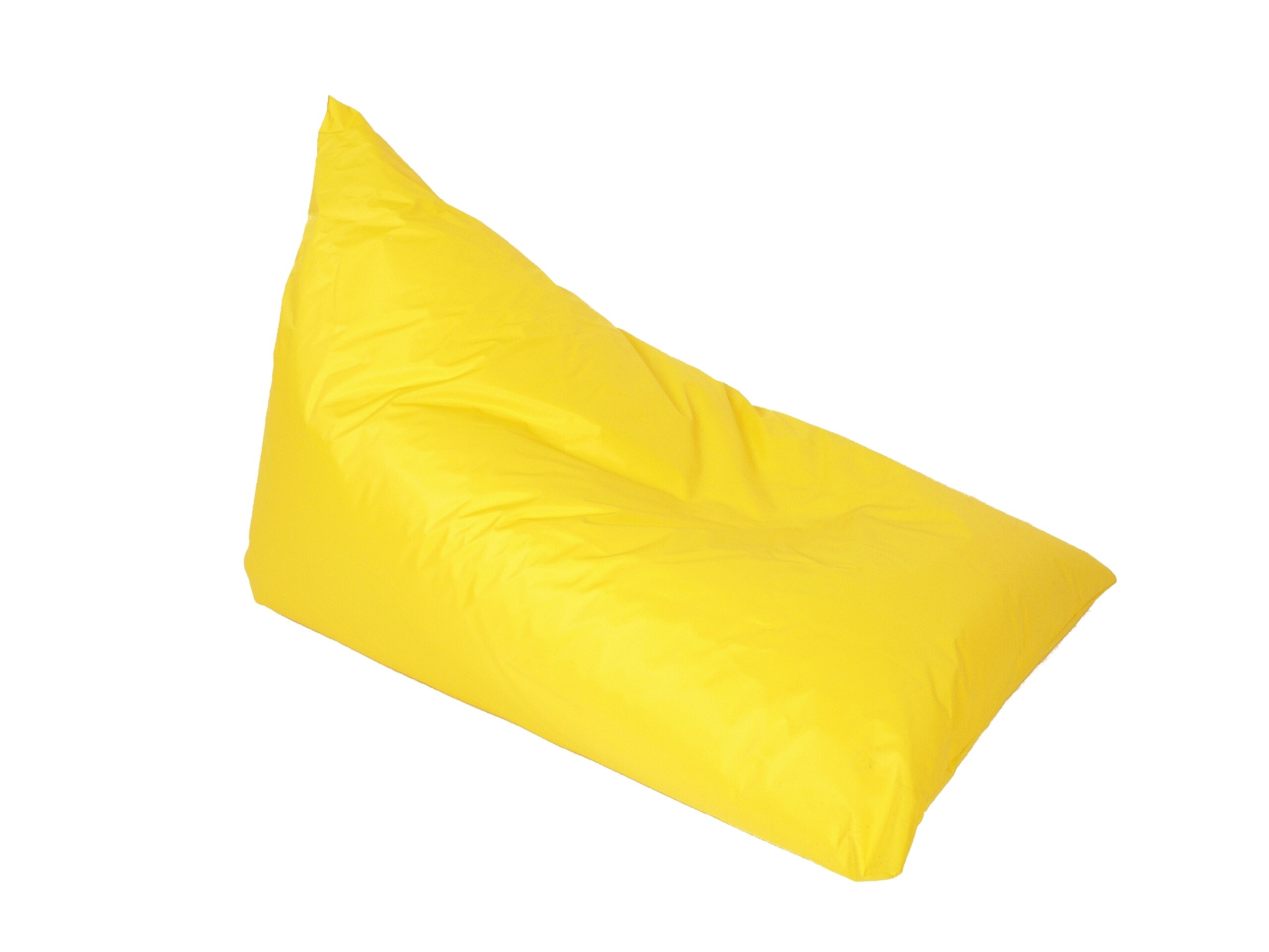Linke Licardo Sitzsack Chillkissen Nylon gelb 100/140 cm - Bild 1