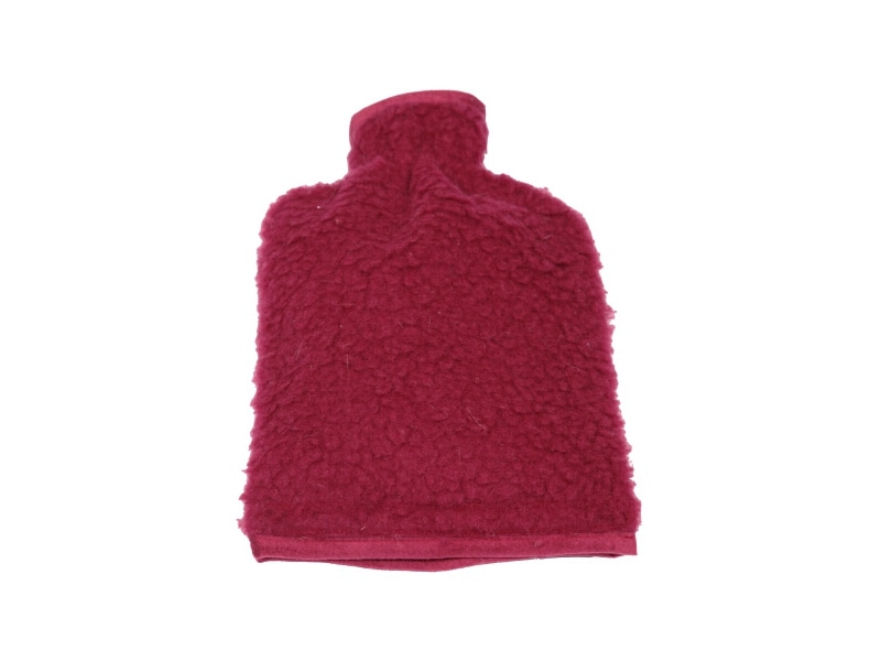 Linke Licardo W&auml;rmflaschenbezug Wolle bordeaux 20/30 cm - Bild 1