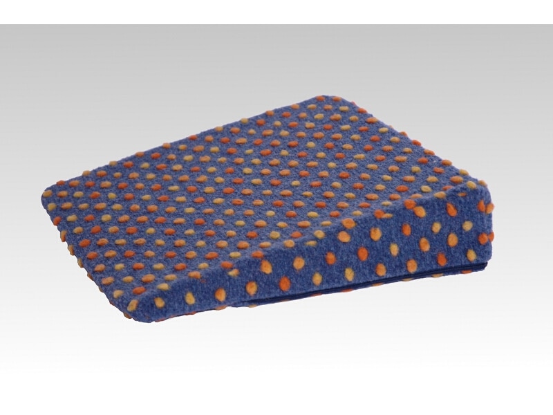 Linke Licardo Therapiekeil Wolle Noppen blau 40 cm x 40 cm x8/1 cm - Bild 1