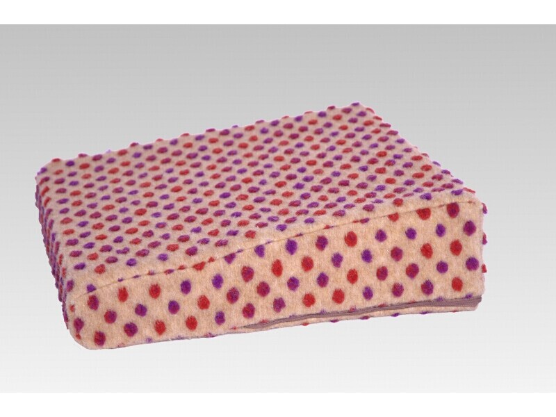 Linke Licardo Aufstehhilfe Wolle Noppen beige 40 cm x 40 cm x 10/6 cm