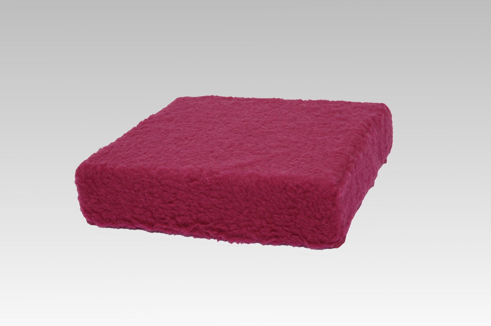 Linke Licardo Sitzkissen Sitzerhöhung Wolle bordeaux 40/40/10 cm