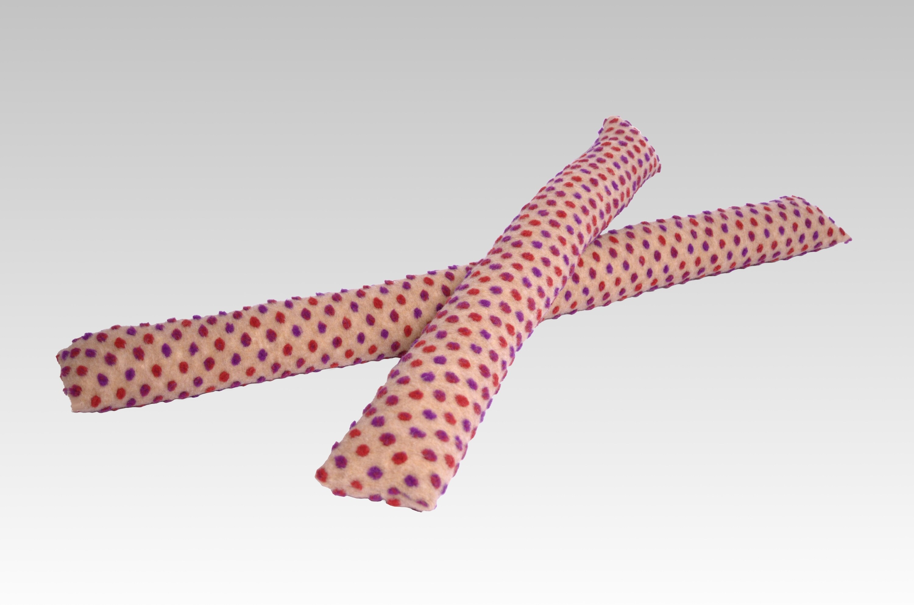Linke Licardo Zugluftstopper Zugluftrolle Wolle Noppen beige 95 cm - Bild 1