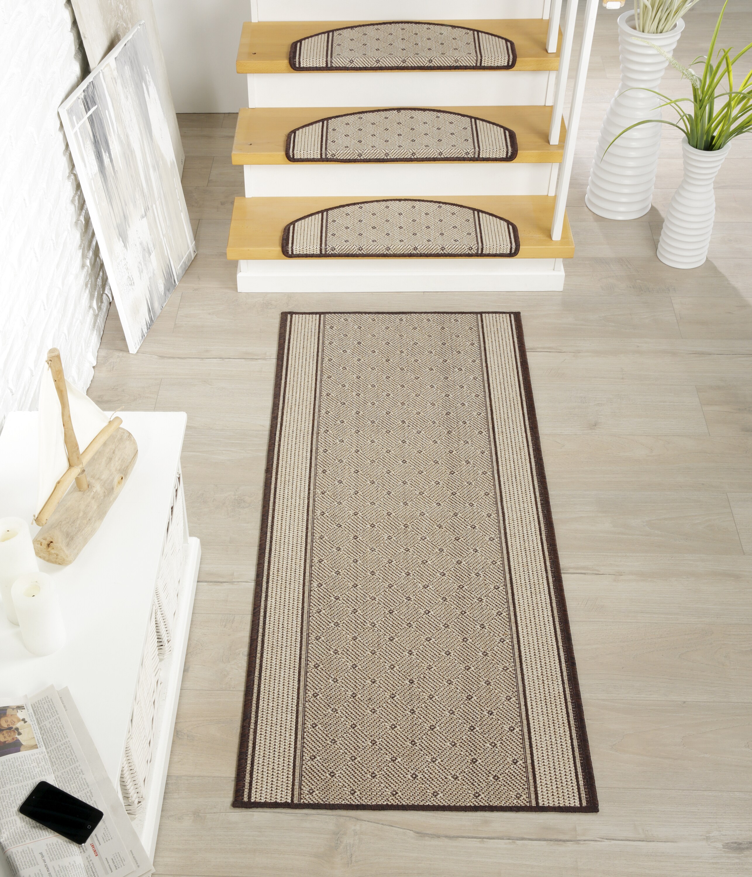 Peyer Syntex 1 Teppich Clara Bord&uuml;re Fb.braun 120/170 cm - Bild 1