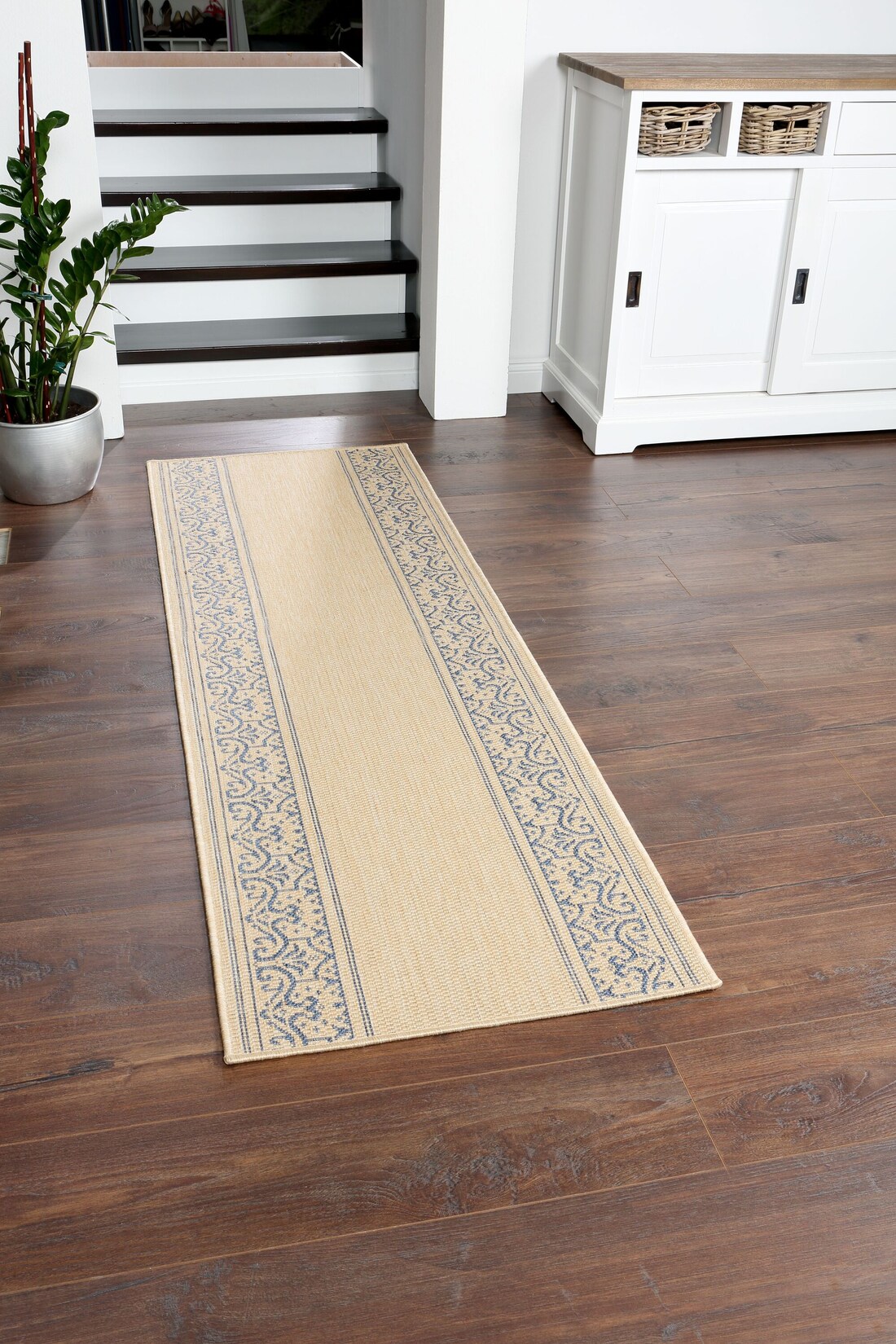 Peyer Syntex 1 Teppich Clara 62441 Bordüre Fb.338212-blau 160/230 cm*