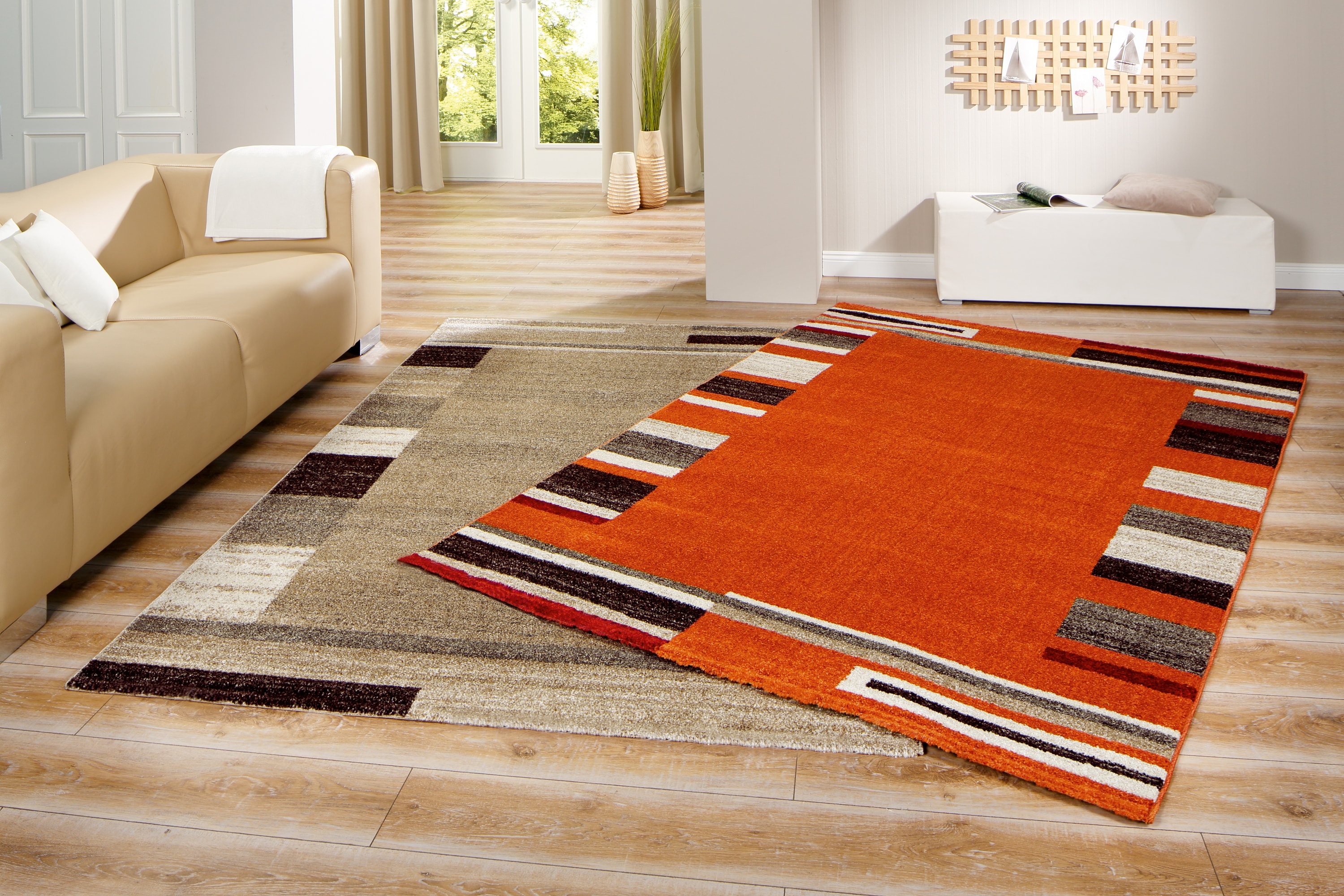 Peyer Syntex 1 Br&uuml;cke Amber 149 Bord&uuml;re Fb.terra Gr.60/110 cm - Bild 1