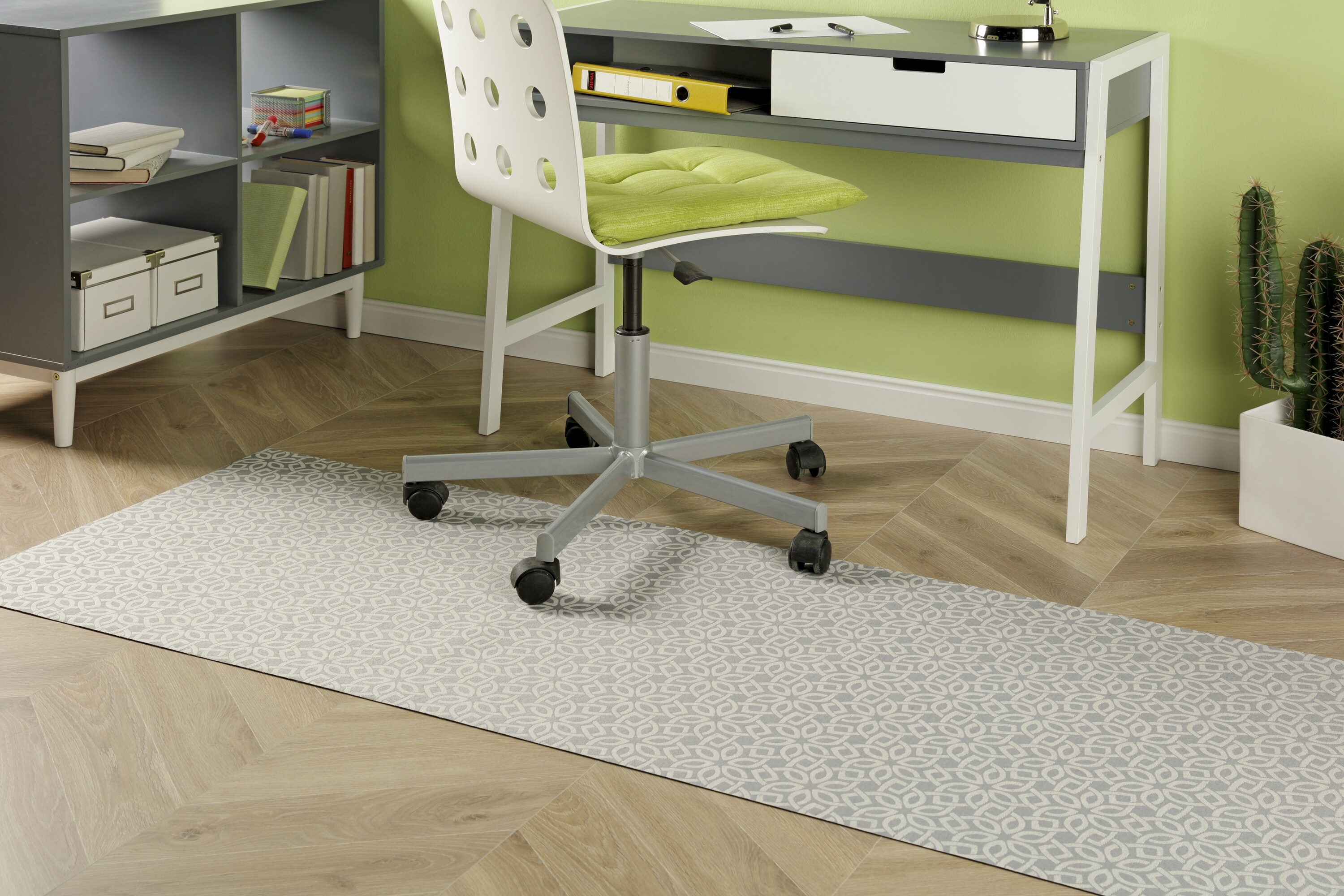 Peyer Syntex 1 Mira Jacqu.Teppich Blume Allover 60/110 cm - Bild 1
