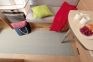 Peyer Syntex 1 Mira Jacqu.Teppich uni Fb.taupe 65/180 cm