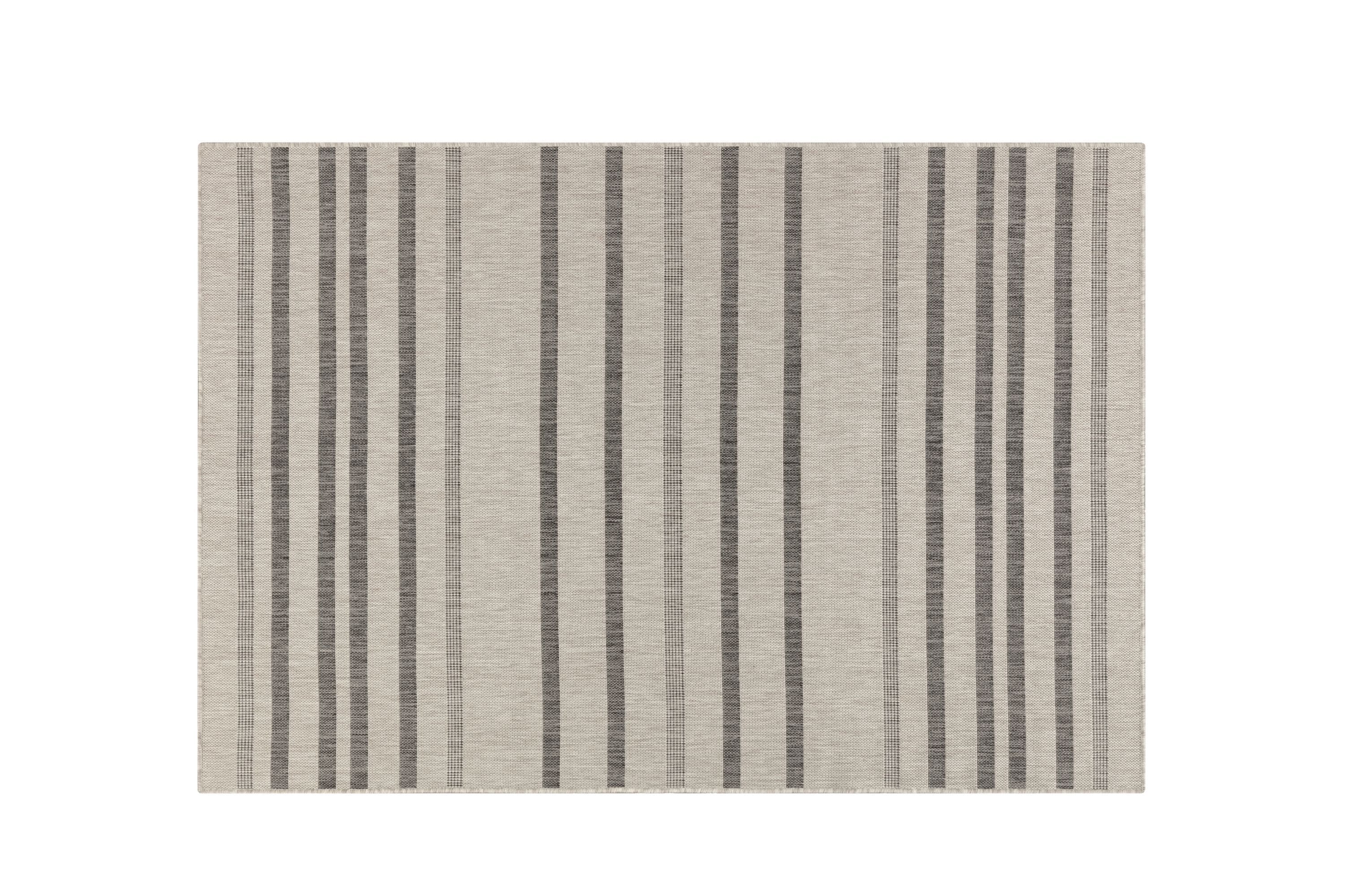 Peyer Syntex 1 Terrace Streifen h-grau-kiesel 60/110 cm - Bild 1