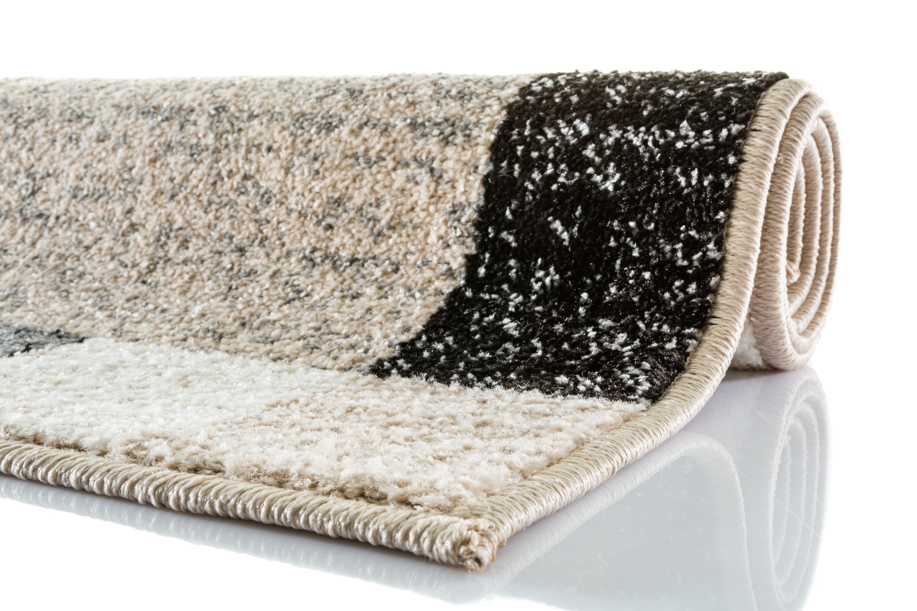 Peyer Syntex 1 Teppich Cappuccino/YLVA 16023-128 grau  80/150 cm - Bild 1