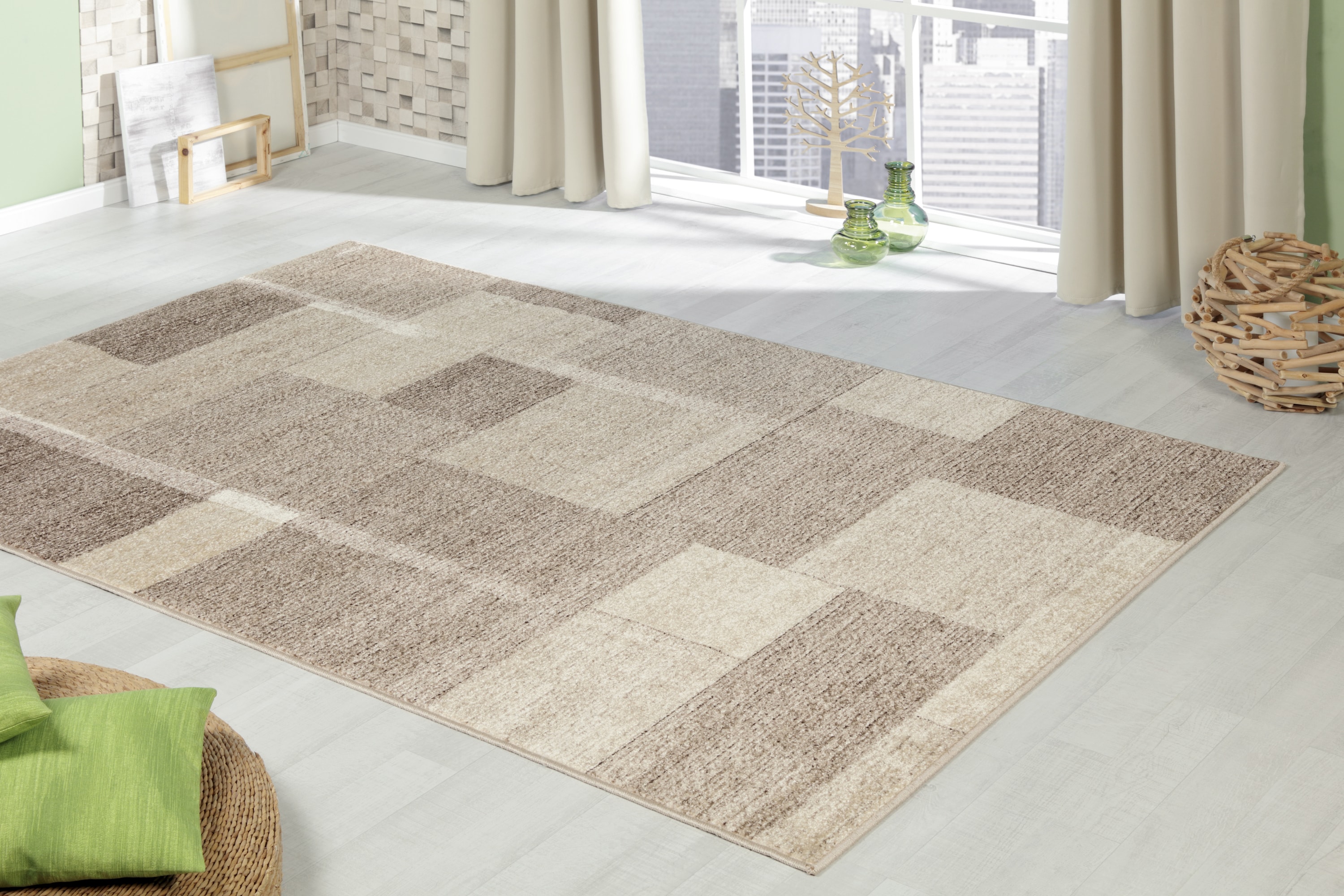 Peyer Syntex 1 Teppich Daffi/YLVA 13027-120 braun 67/330 cm - Bild 1