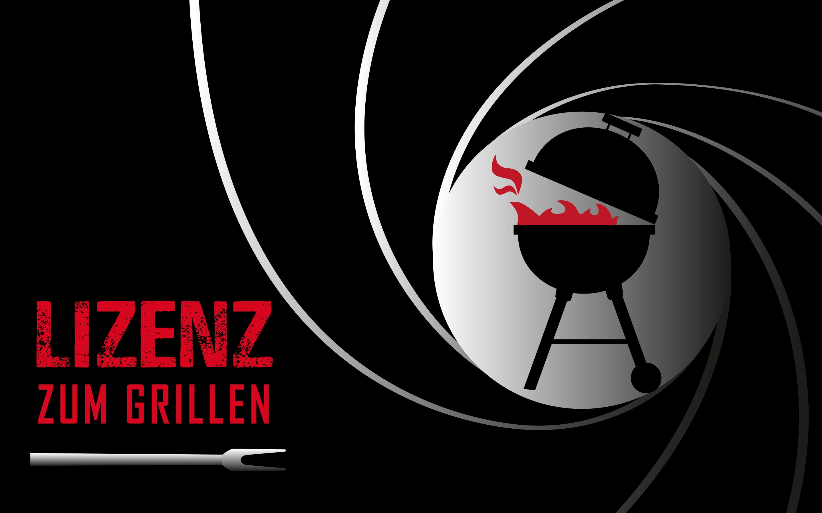 Peyer Syntex 1 BBQ Matte "Lizenz zum Grillen" 75/120 cm - Bild 1