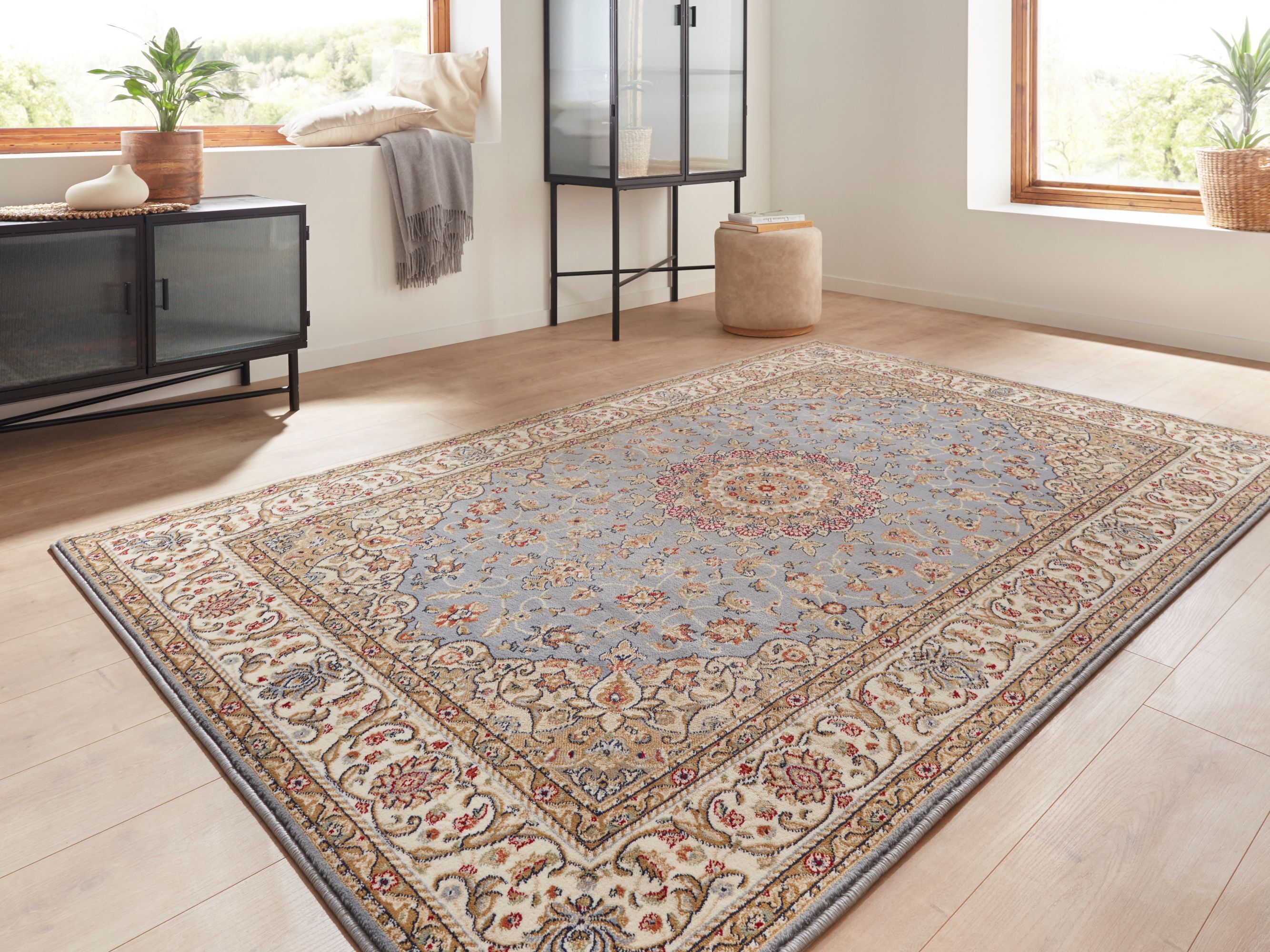 Peyer Syntex 1 Amina Medaillon 27008 Fb.Blau 200/300 cm - Bild 1