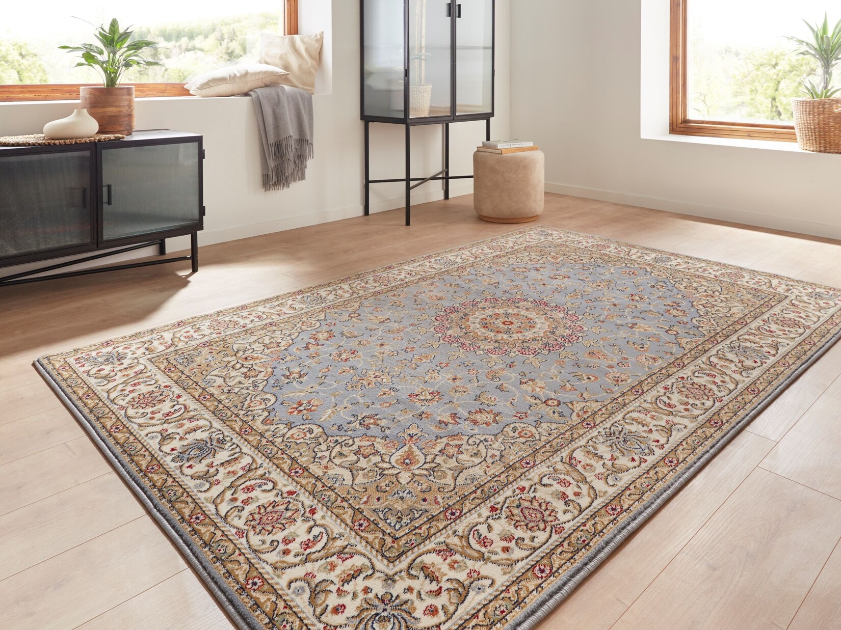 Peyer Syntex 1 Amina Medaillon 27008 Fb.Blau 200/300 cm