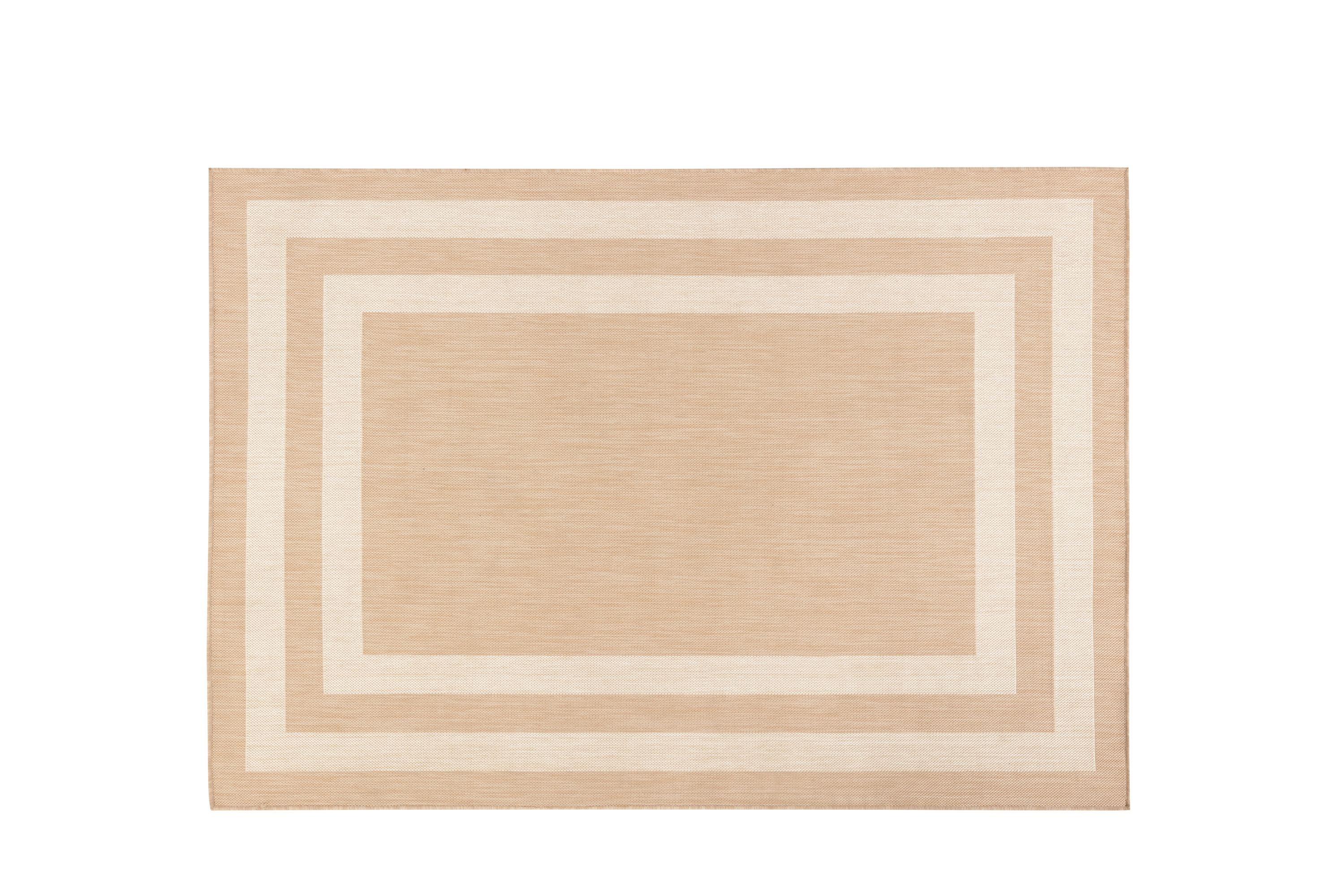 Peyer Syntex 1 Teppich Terrace Bord&uuml;re Natur-weiss 80/150 cm - Bild 1