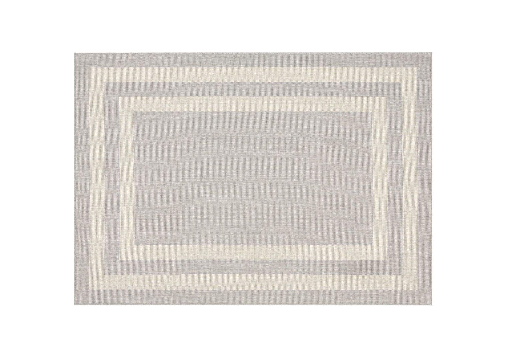 Peyer Syntex 1 Teppich Terrace Bordüre Kiesel-h-grau 120/170 cm