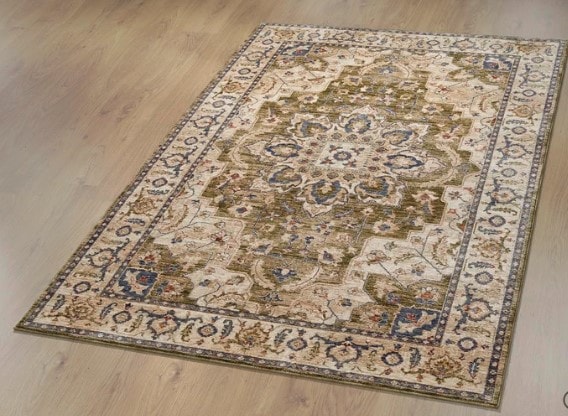 Peyer Syntex 1 Teppich Vanessa elfenbein-gr&uuml;n 200/290 cm* - Bild 1