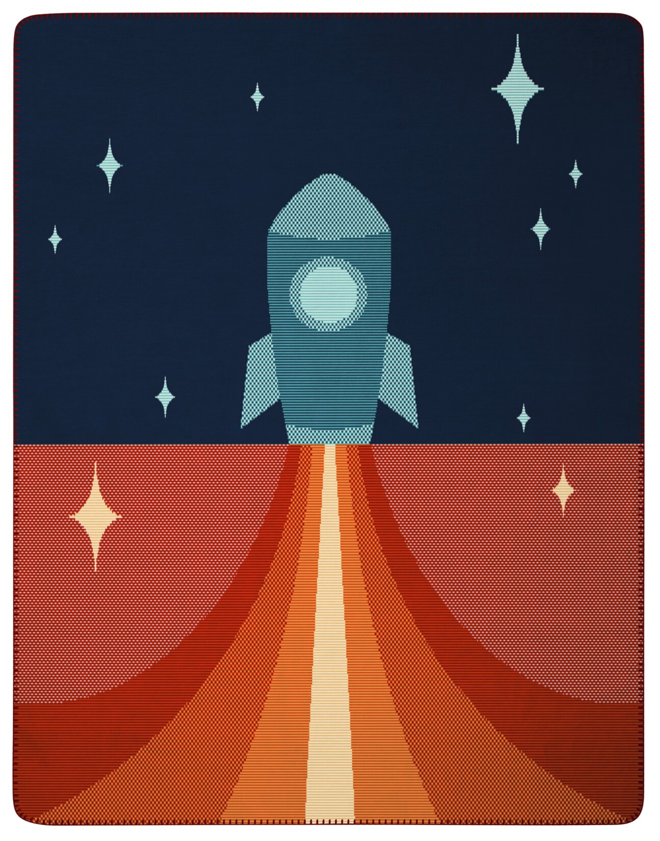 Biederlack Babydecke Little Rocket