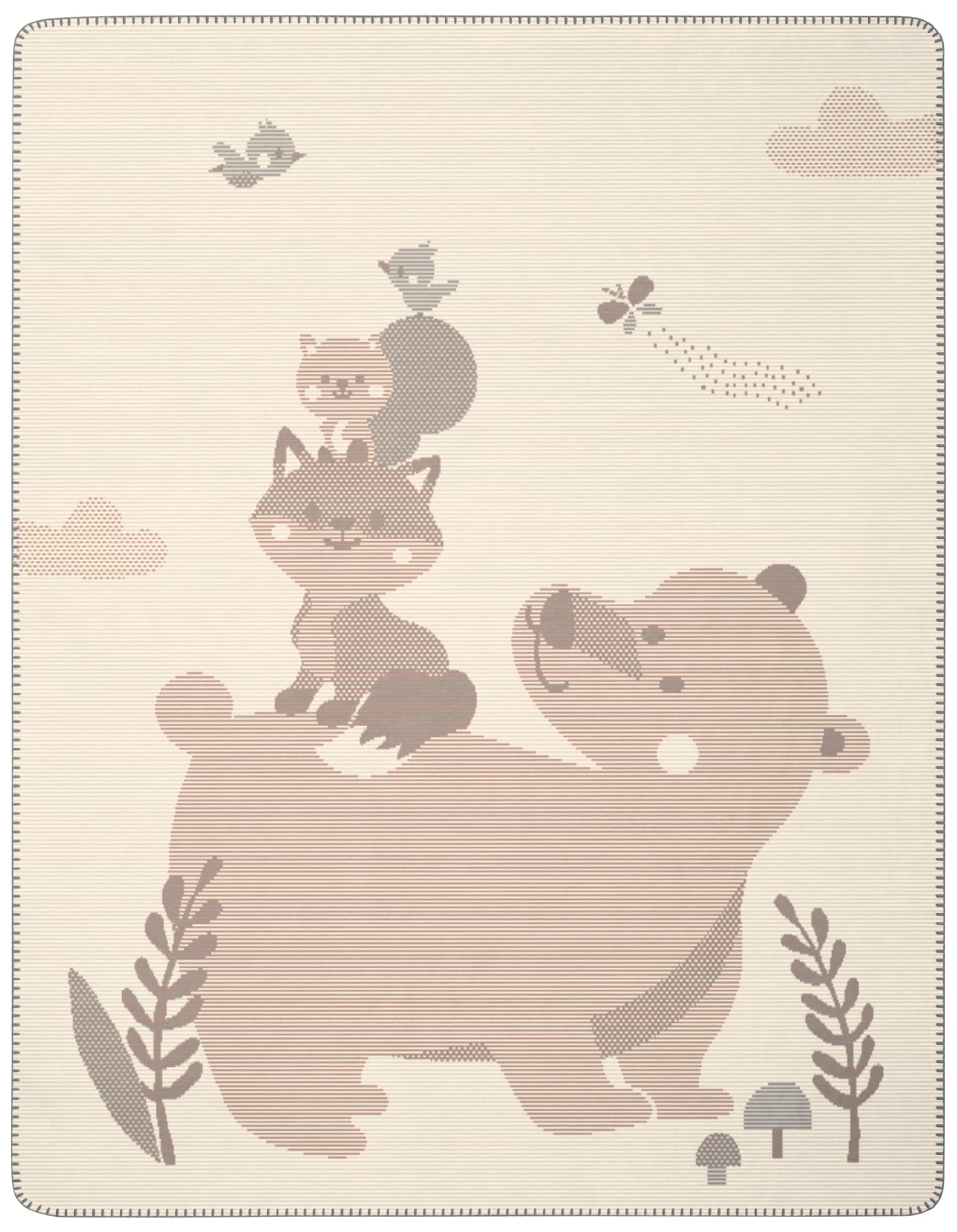 Biederlack Babydecke Foxy&Friends - Bild 1