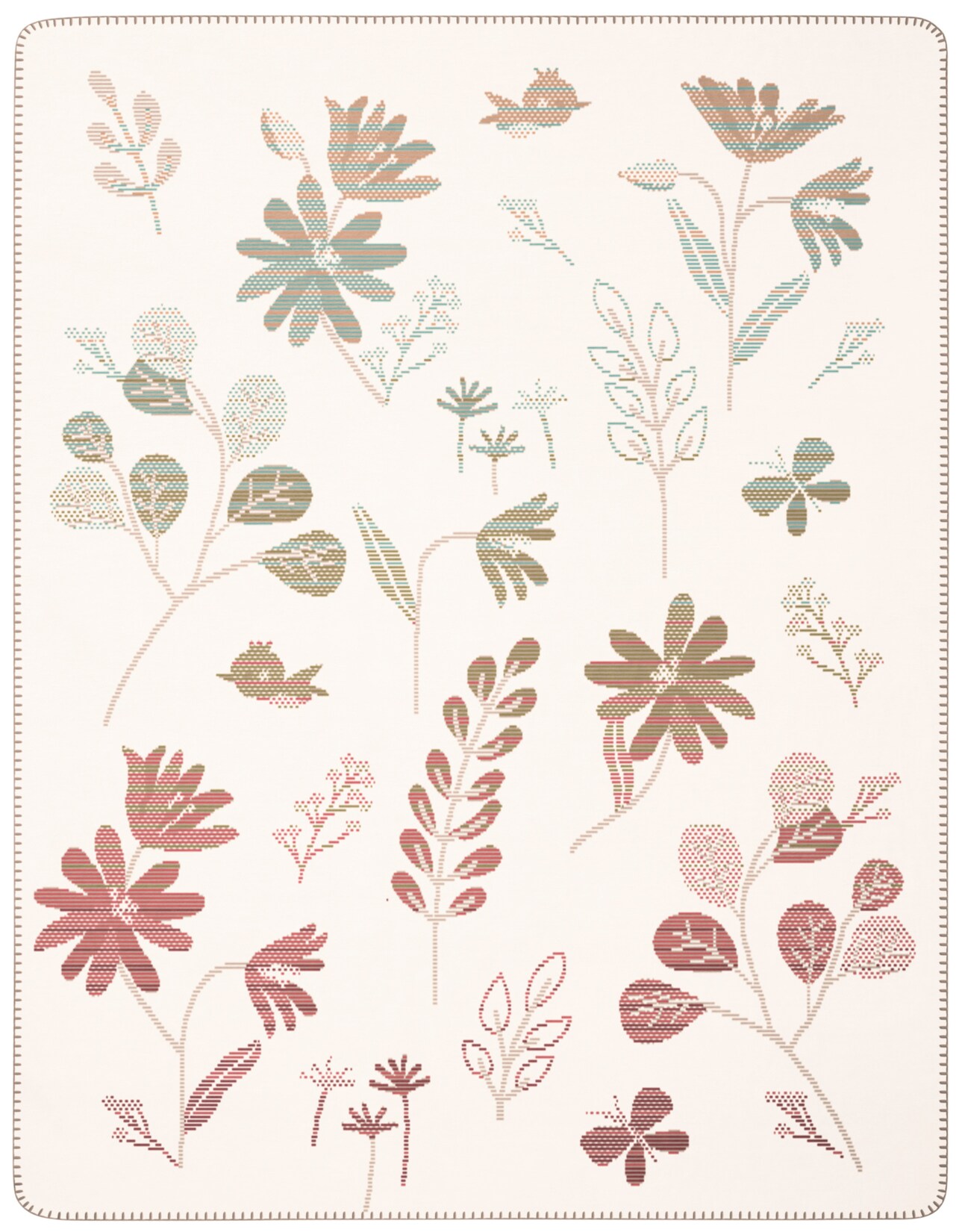 Biederlack Babydecke Wild Flowers