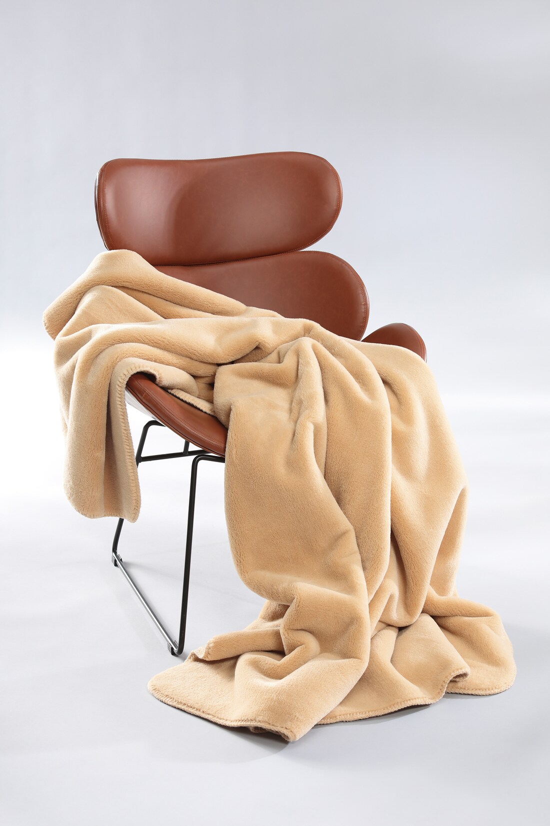 Biederlack Wohndecke Wool Feel