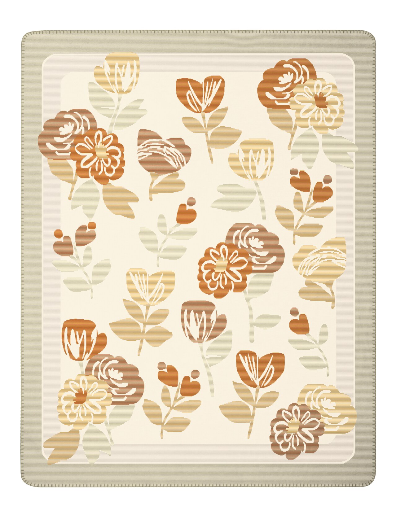 Biederlack Wohndecke Bloom Frame