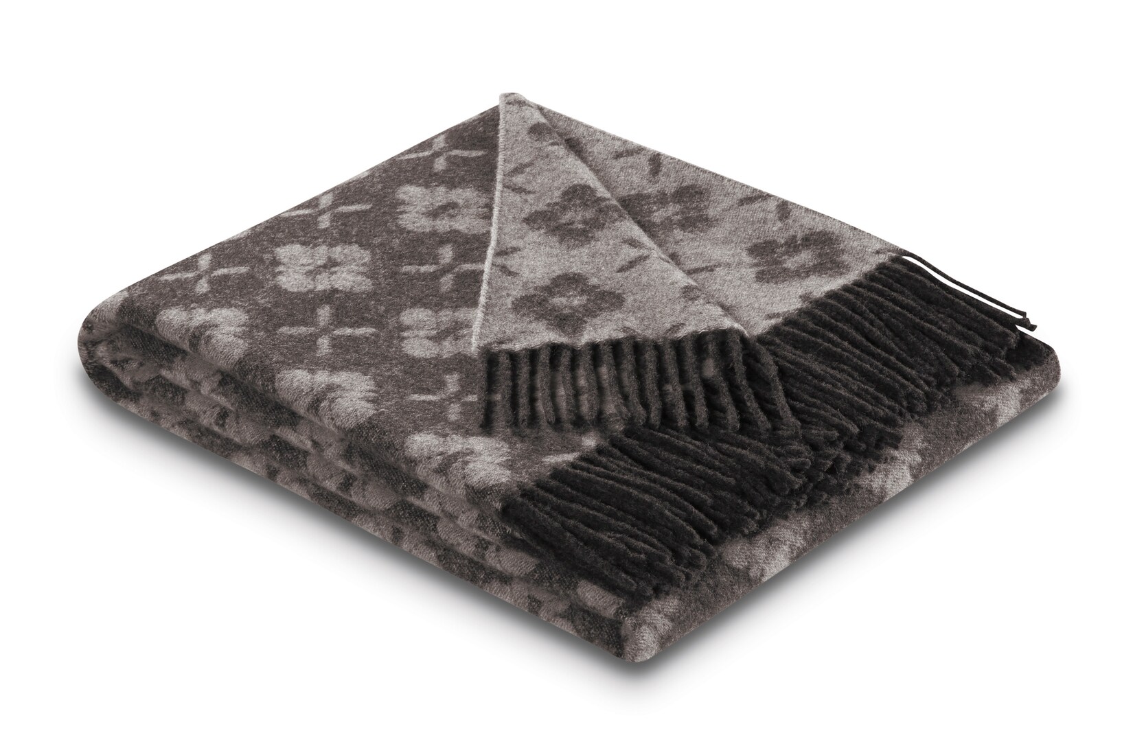 Biederlack Wohndecke "Plaid Primo" Kaschmir-Wolle-Mix
