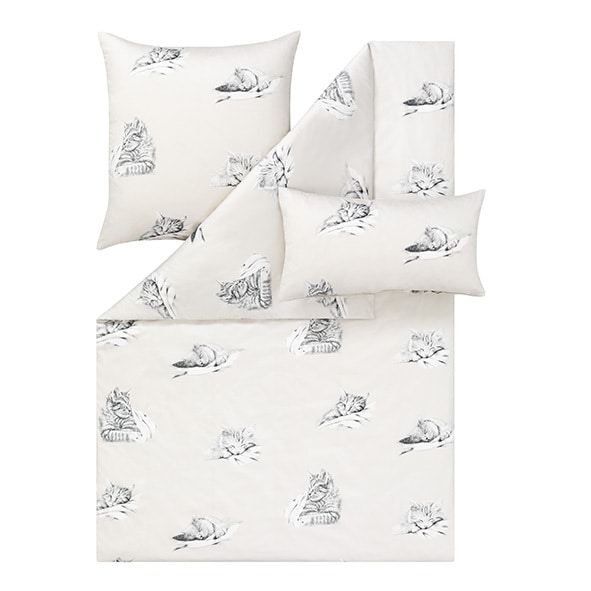 Estella Bettw&auml;sche Mako-Satin Cats - Bild 1