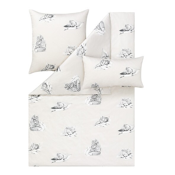Estella Bettwäsche Mako-Satin Cats