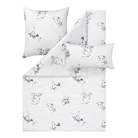 Estella Bettw&auml;sche Mako-Satin Dogs - Bild 1