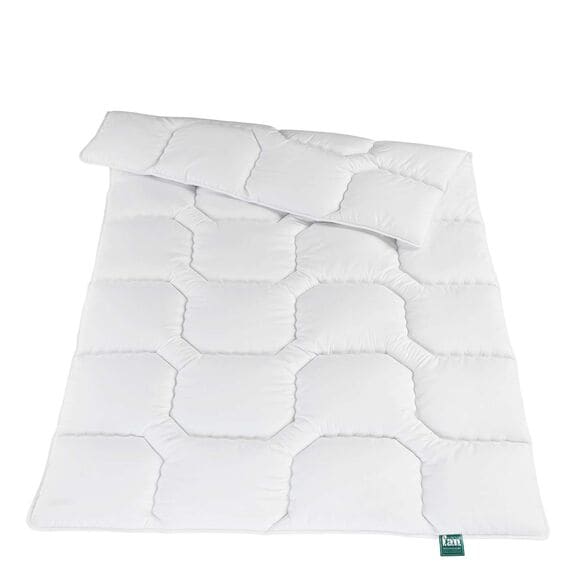 f.a.n. Frankenstolz Bettdecke Kansas Vierjahreszeiten-Steppbett 200x200cm - Bild 1