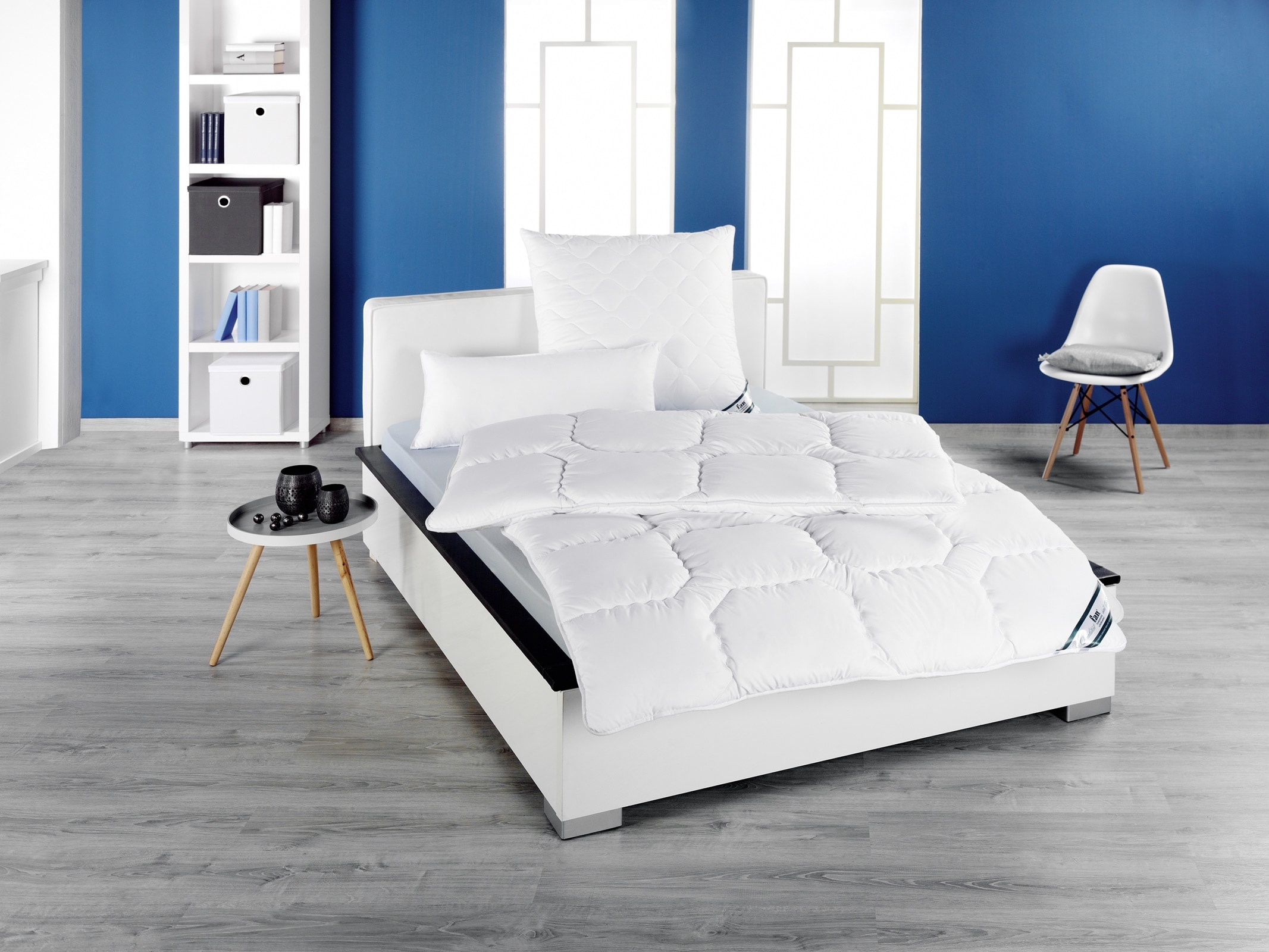 f.a.n. Frankenstolz Bettdecke Kansas Vierjahreszeiten-Steppbett 200x220 cm - Bild 1