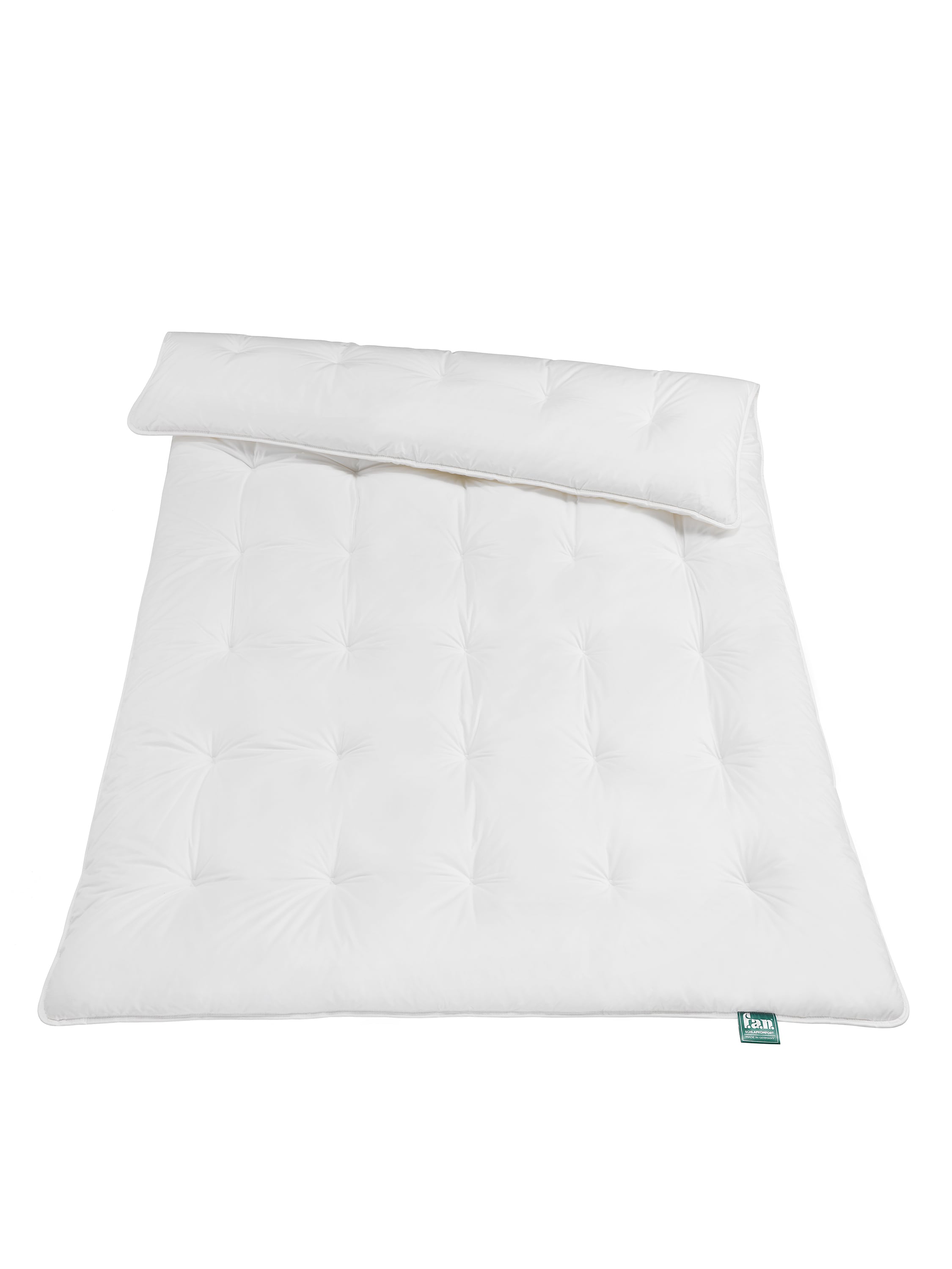f.a.n. Frankenstolz Bettdecke Vierjahreszeiten-Steppbett First Class 155x220 cm - Bild 1