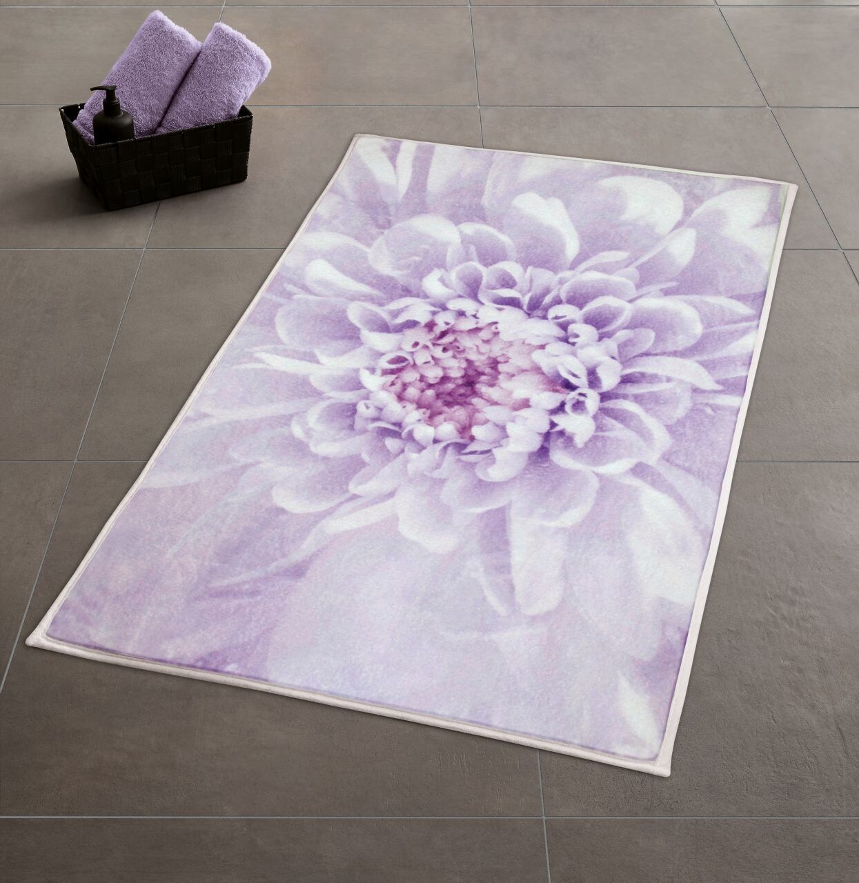 Kleine Wolke Badteppich Dahlia