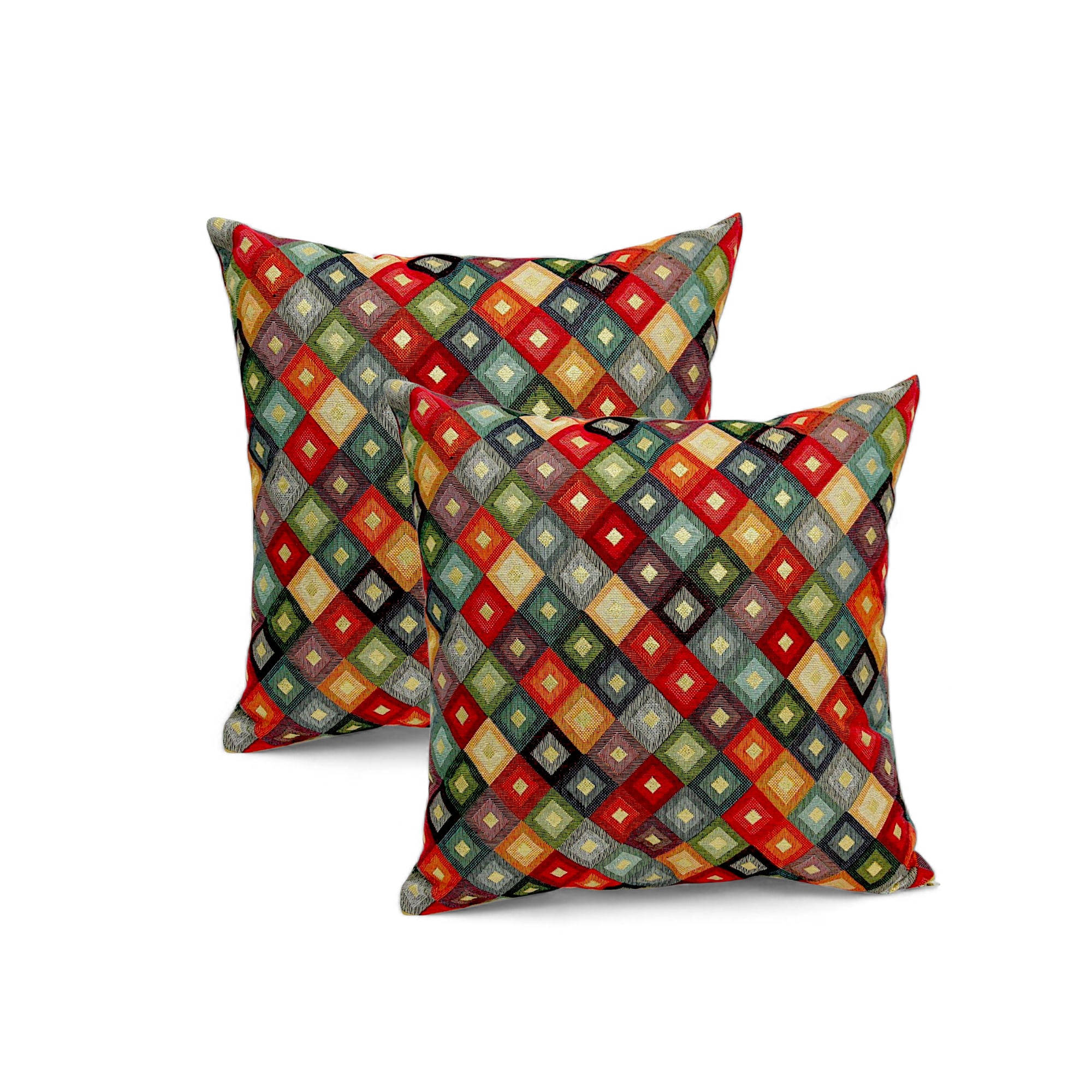 Linke Licardo Kissenh&uuml;lle Goldpunkte 40x40 cm 2er-Set - Bild 1